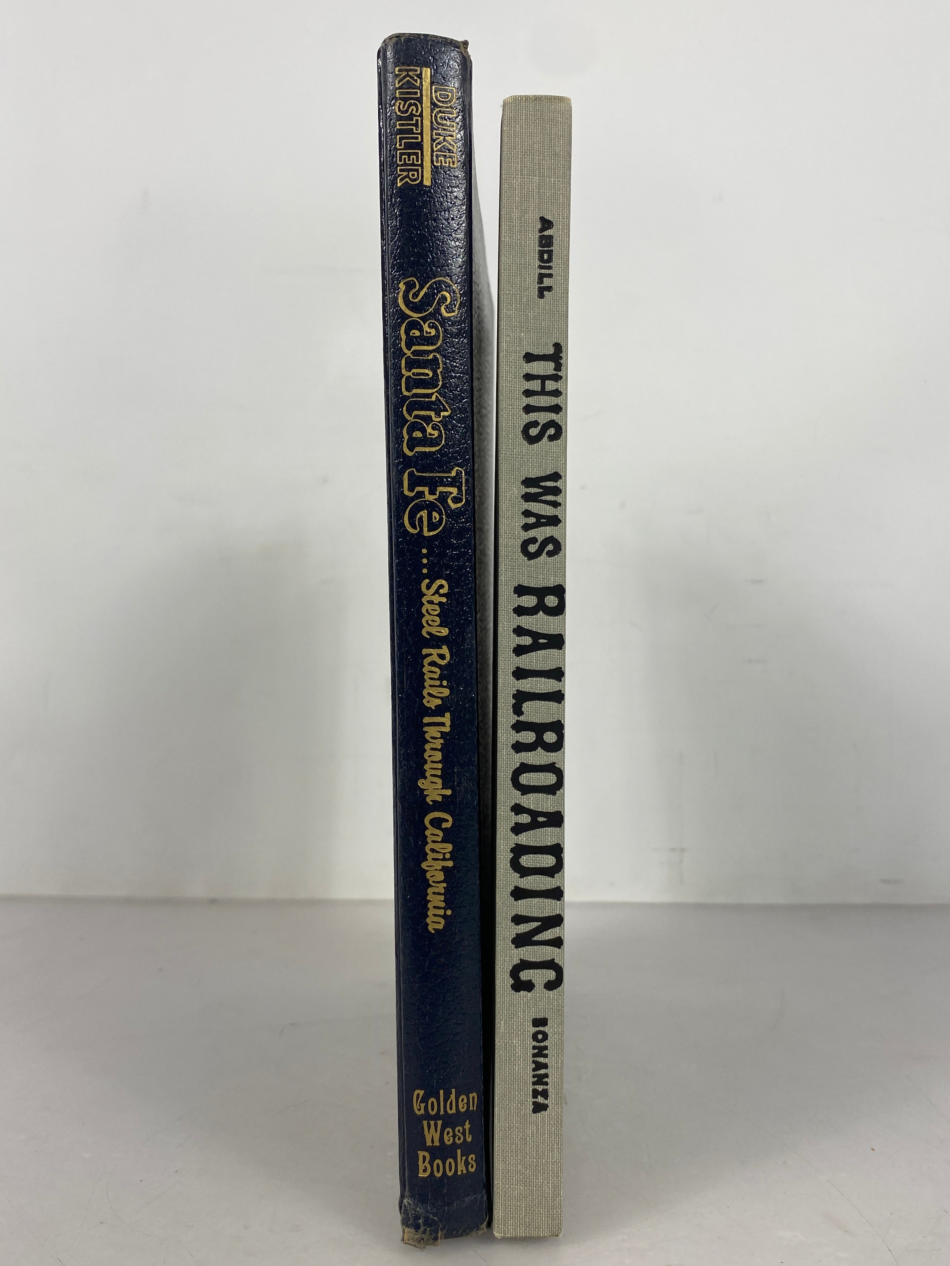2 Vols: This Was Railroading/Santa Fe Steel Rails Through CA 1958-72 HC DJ