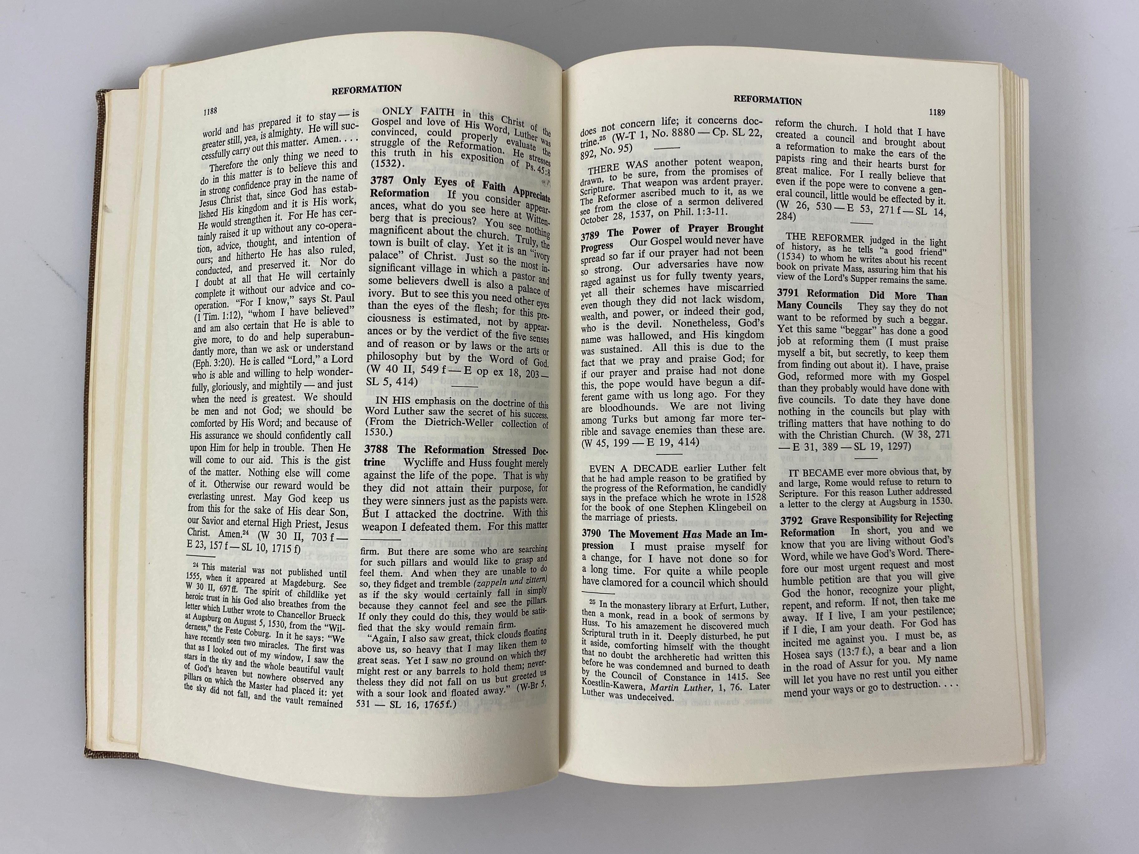 2 Vols: What Luther Says an Anthology II & III 1959 Concordia Ex-Library HC