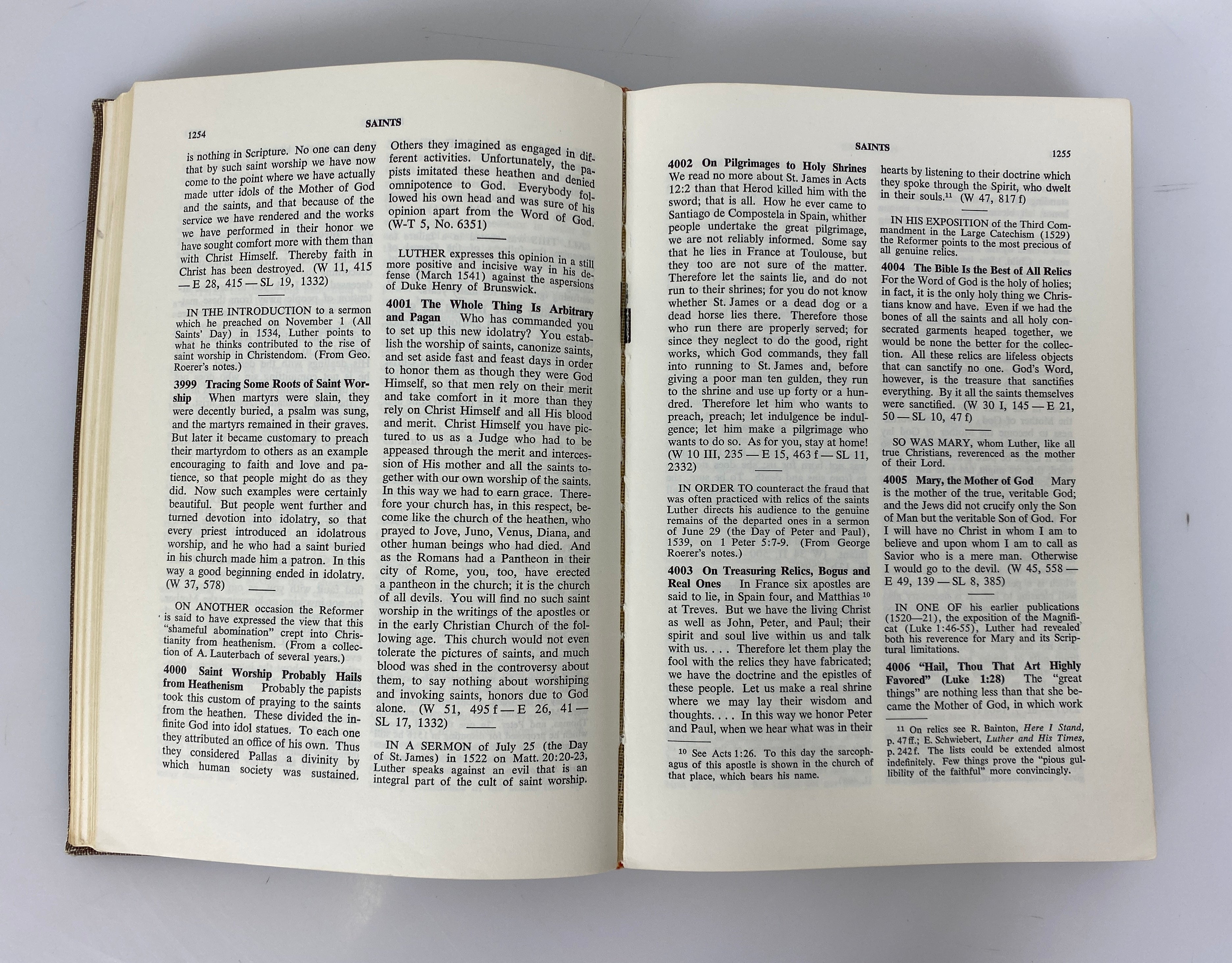 2 Vols: What Luther Says an Anthology II & III 1959 Concordia Ex-Library HC