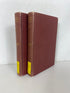 2 Volume Set A. Bronson Alcott His Life & Philosophy 1965 Vintage Ex-Library HC