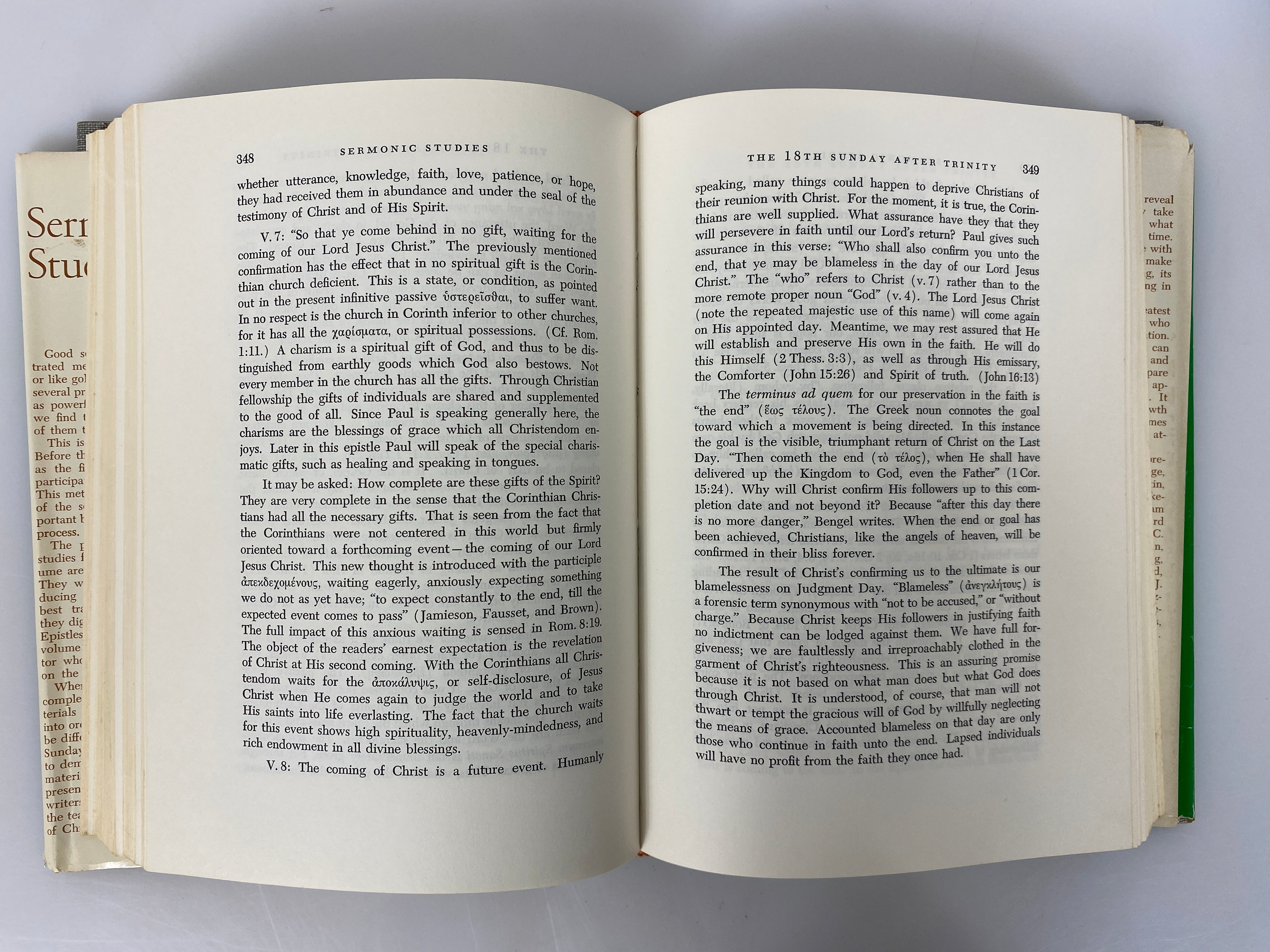 2 Volume Set Sermonic Studies The Standard Epistles 1957-63 HC DJ
