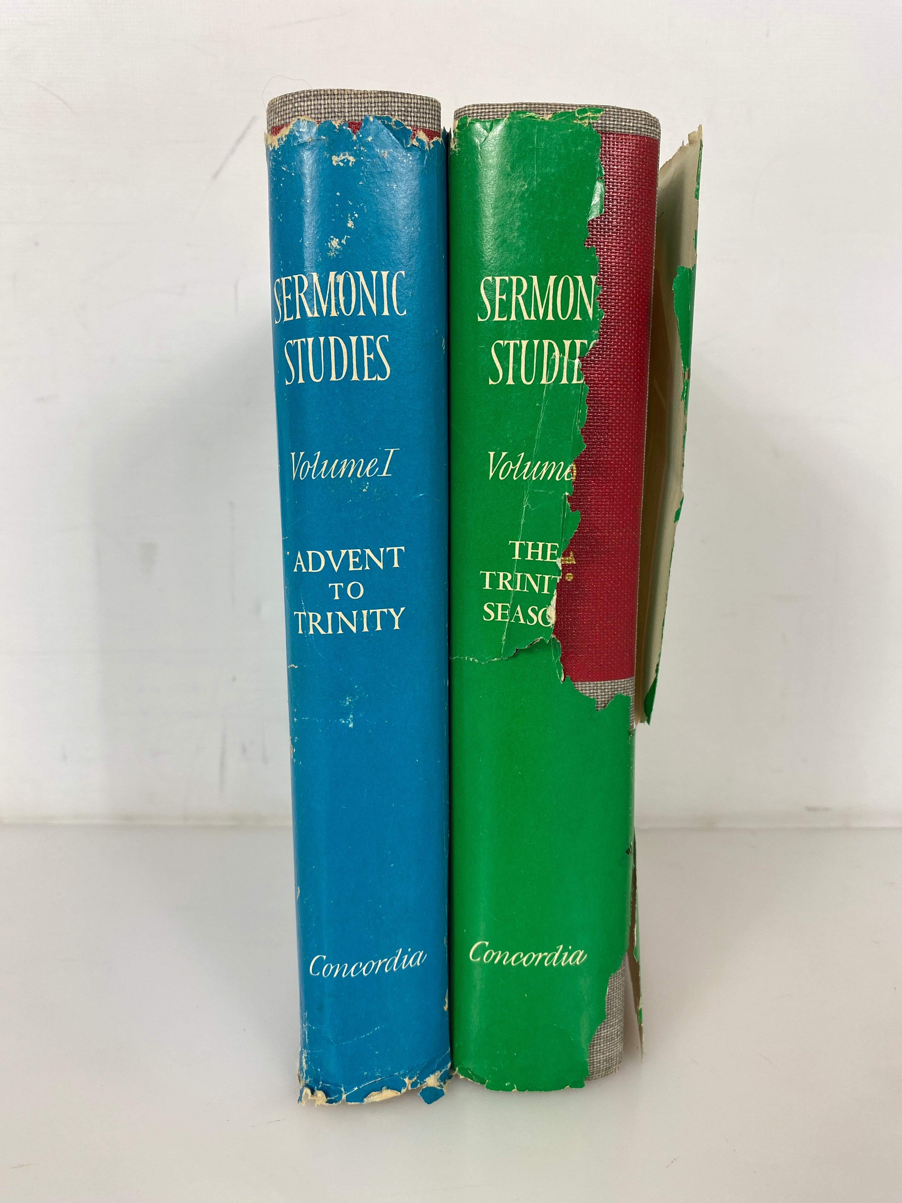 2 Volume Set Sermonic Studies The Standard Epistles 1957-63 HC DJ