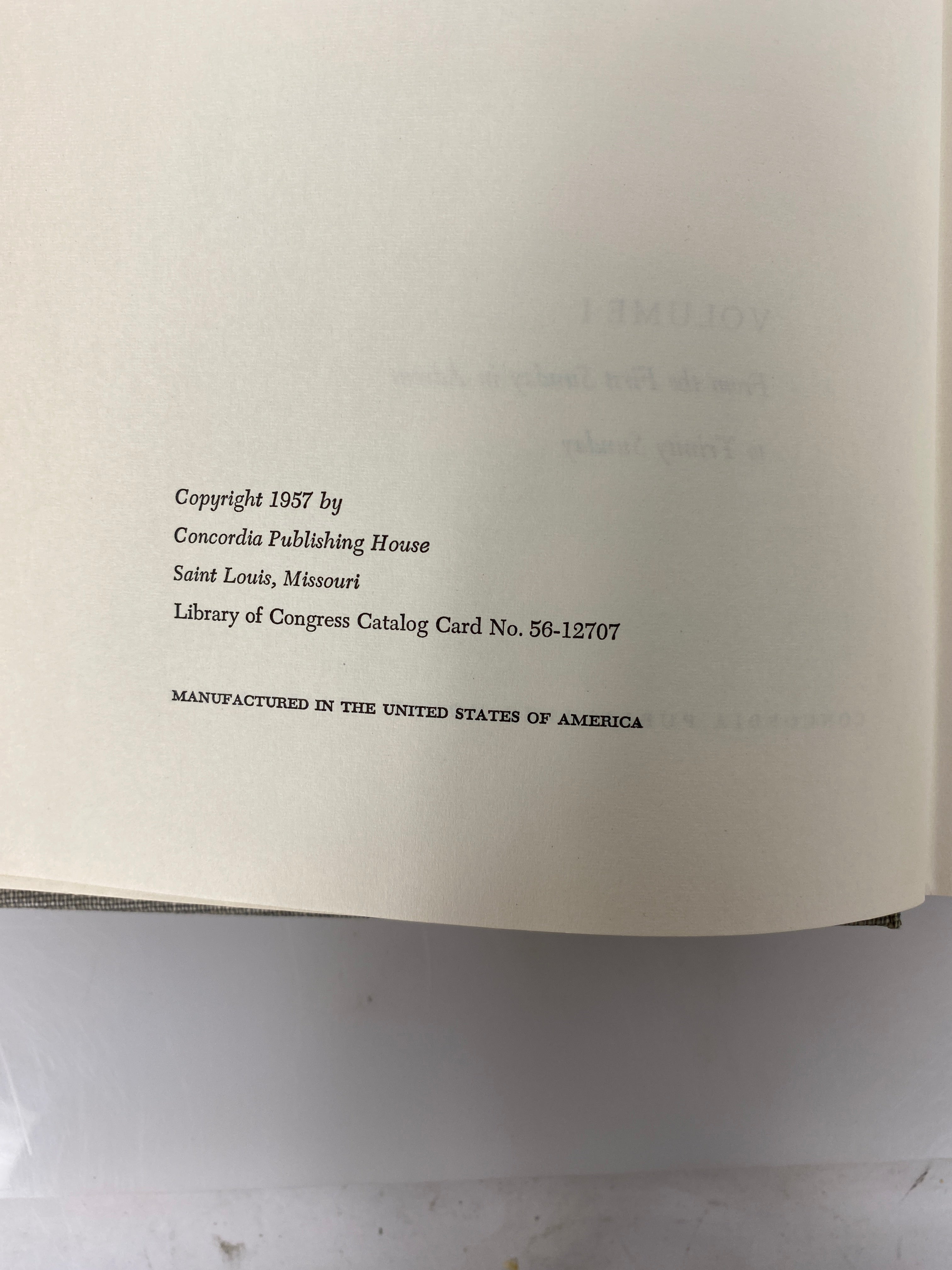 2 Volume Set Sermonic Studies The Standard Epistles 1957-63 HC DJ