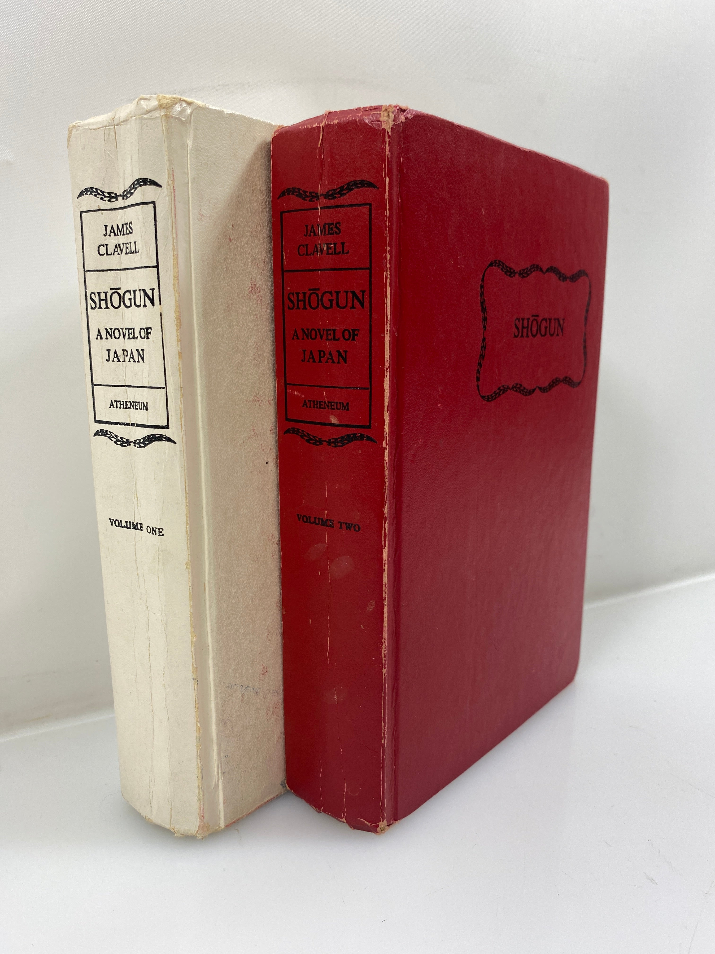 2 Volume Set: Shogun A Novel of Japan by James Clavell 1975 Vintage HC