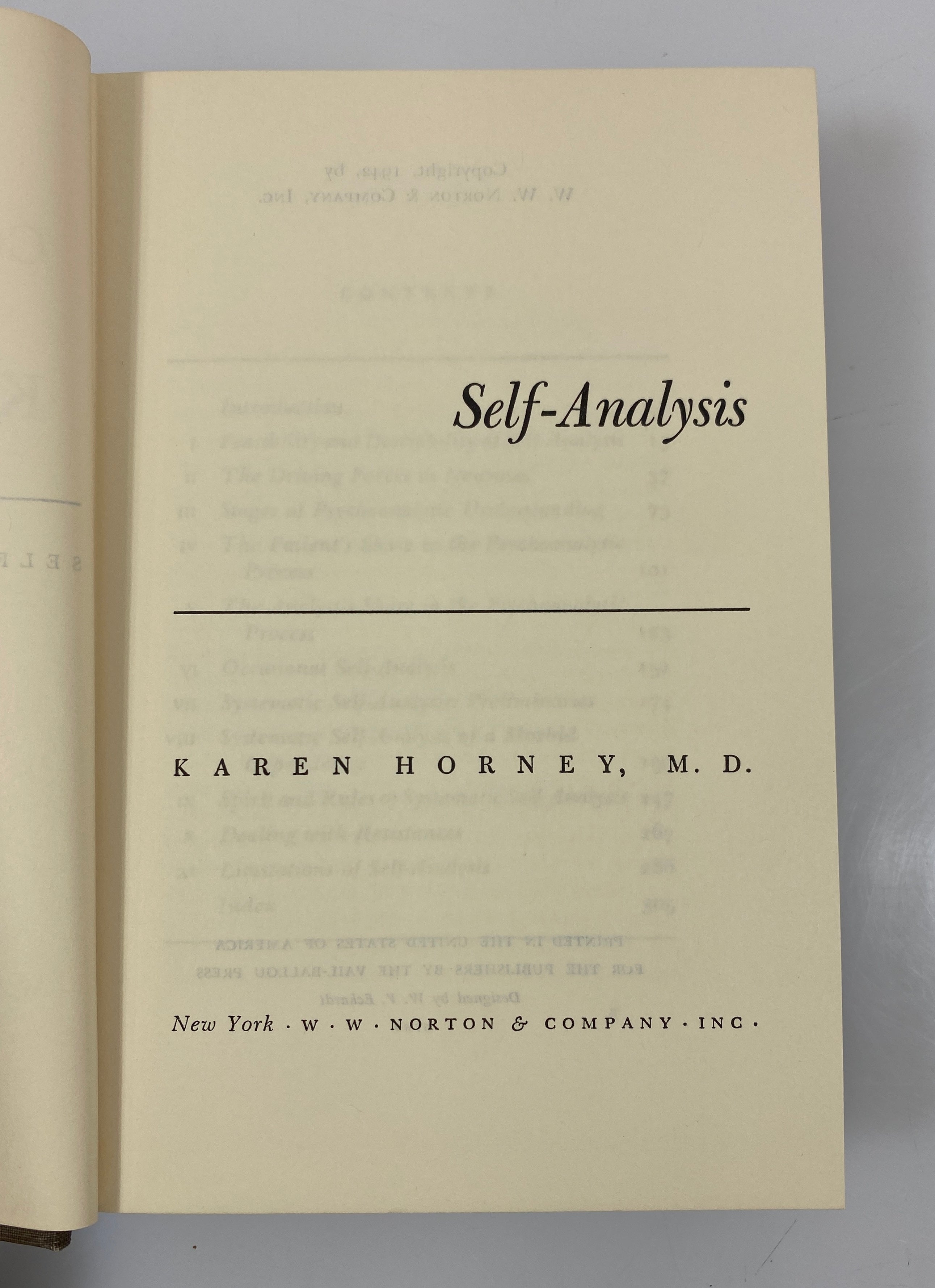 2 Volume Set: The Collected Works of Karen Horney 1964 HC Slipcase