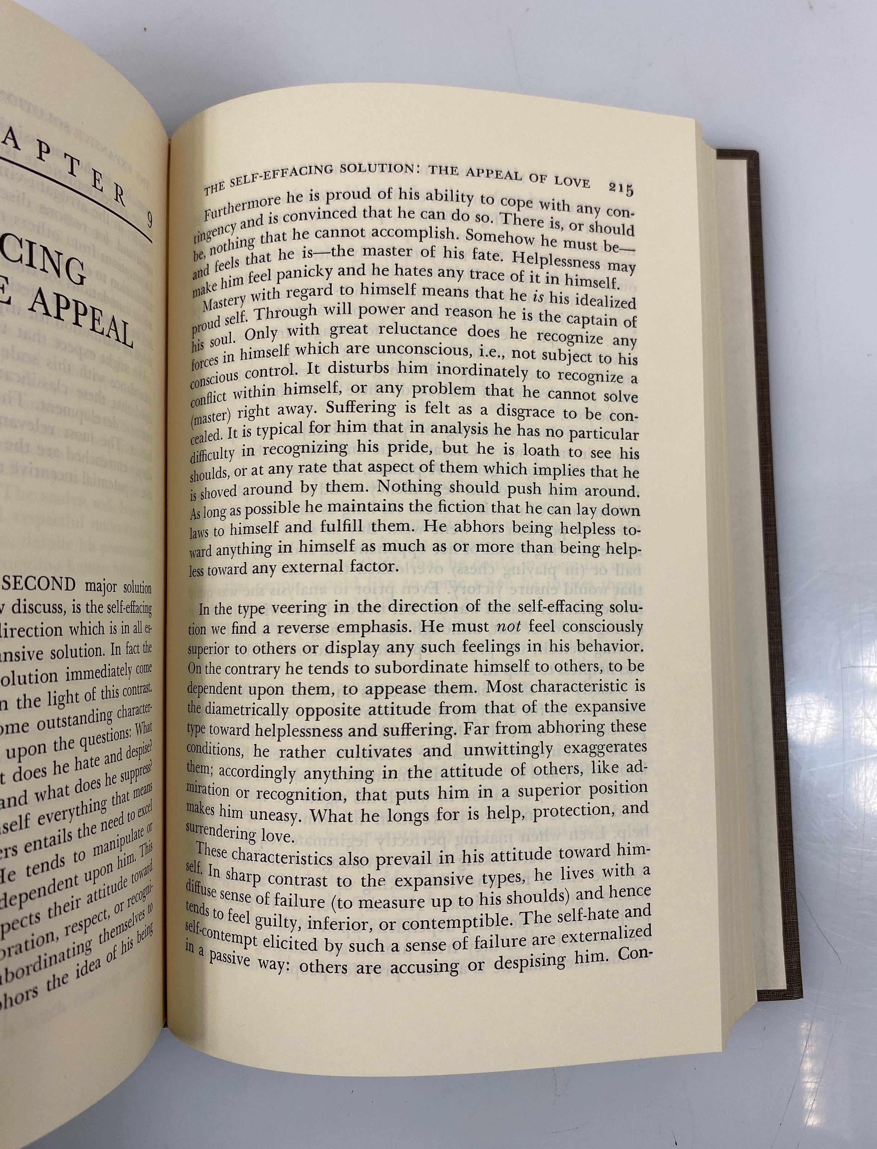 2 Volume Set: The Collected Works of Karen Horney 1964 HC Slipcase