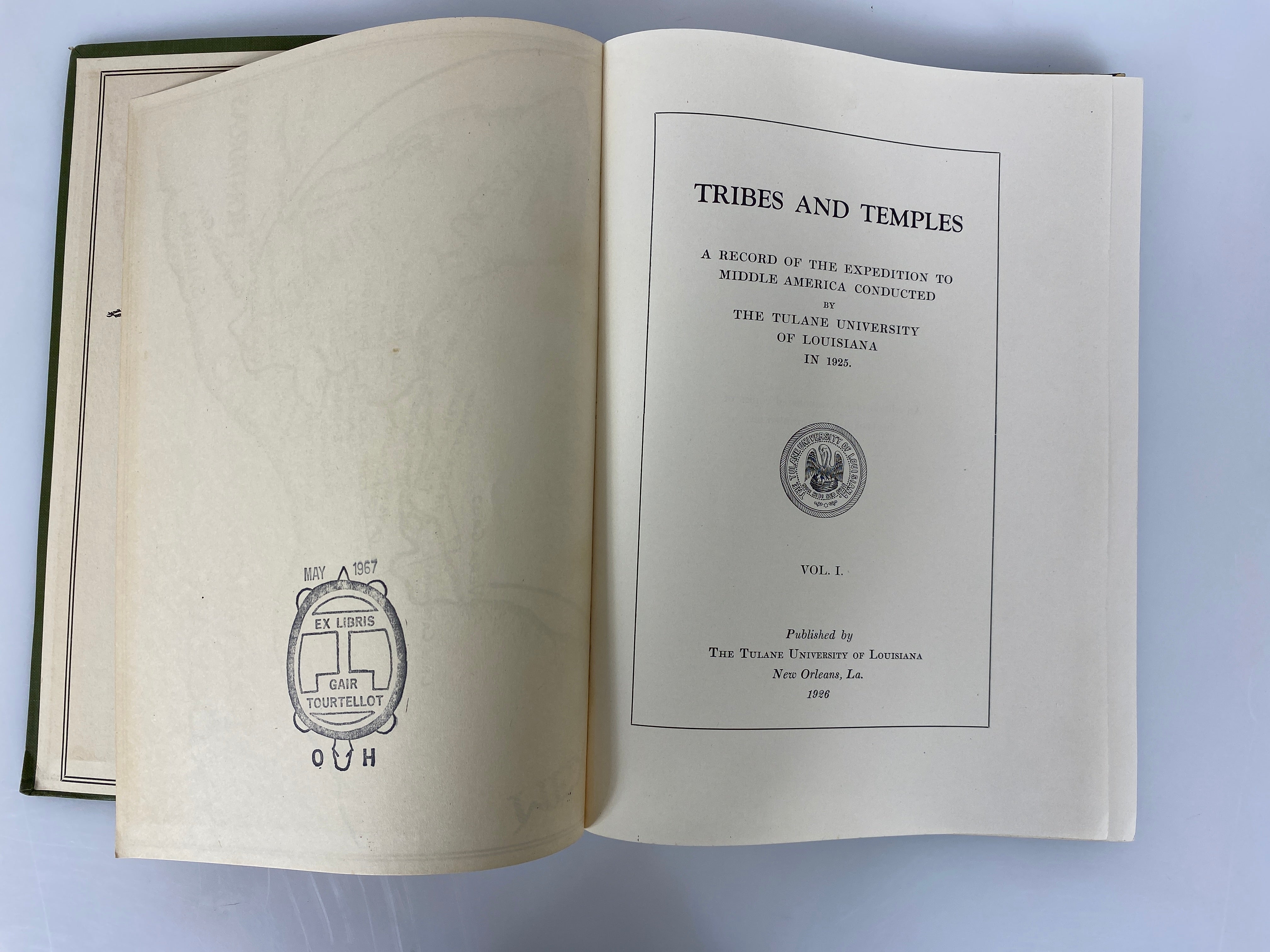 2 Volume Set: Tribes and Temples Tulane Expedition of Middle America 1926-27 HC