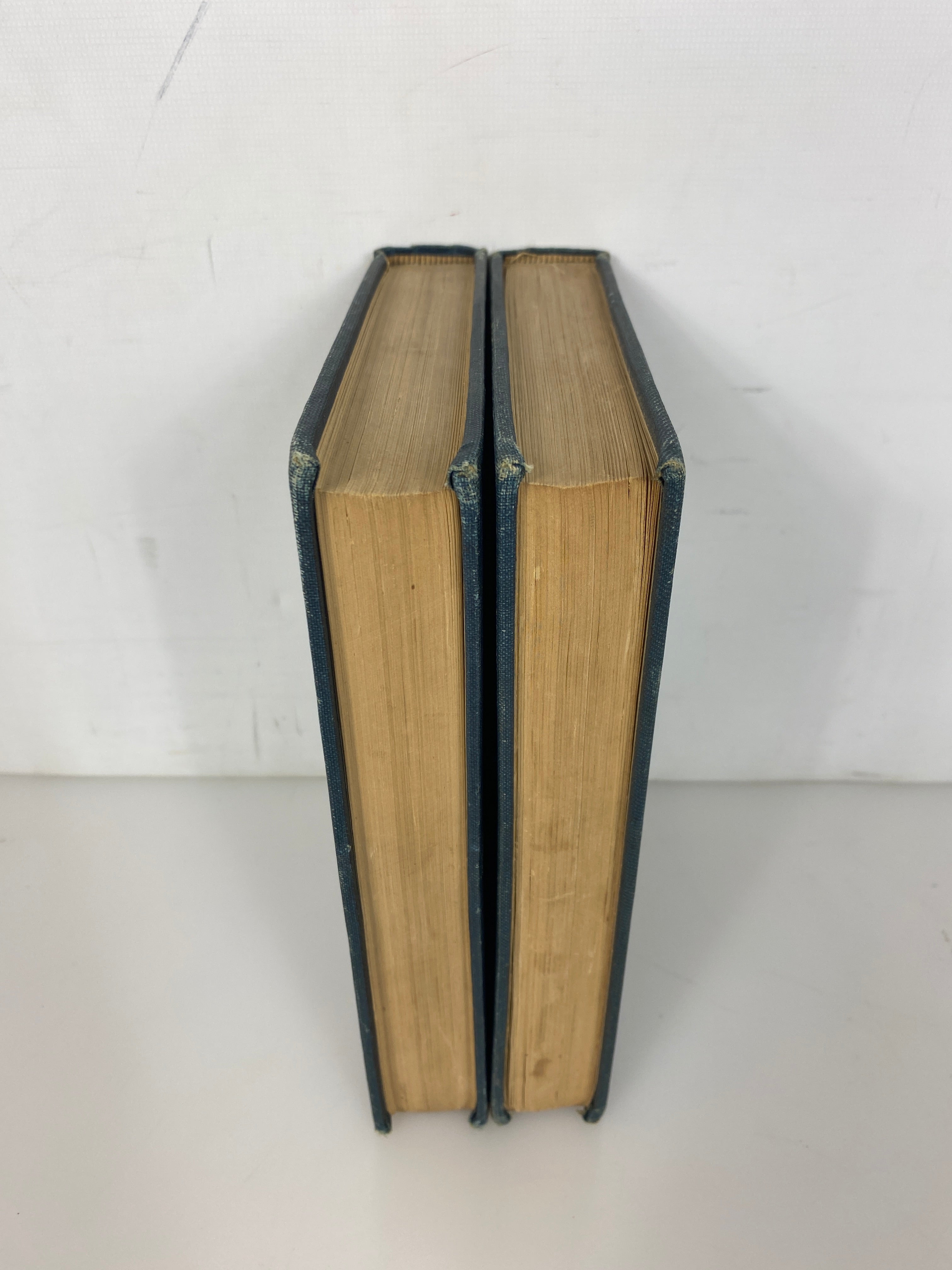 2 Volumes Alexandre Dumas: Joseph Balsamo/Louise de la Valliere Antique HC