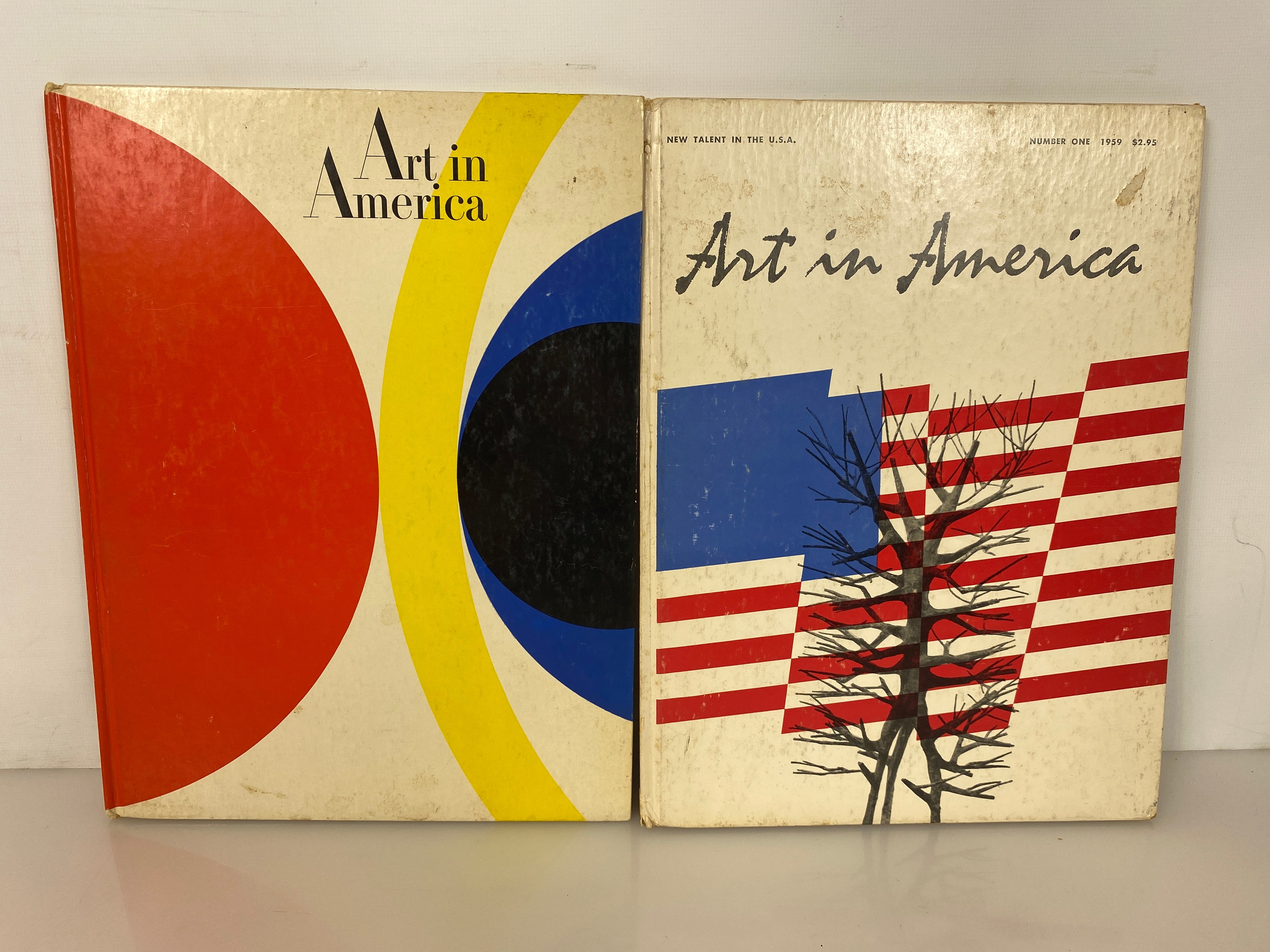 2 Volumes: Art in America Number One 1959/1961 Vintage HC