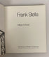 2 Volumes Frank Stella: The Black Paintings 1976/by William Rubin MOMA 1970 SC