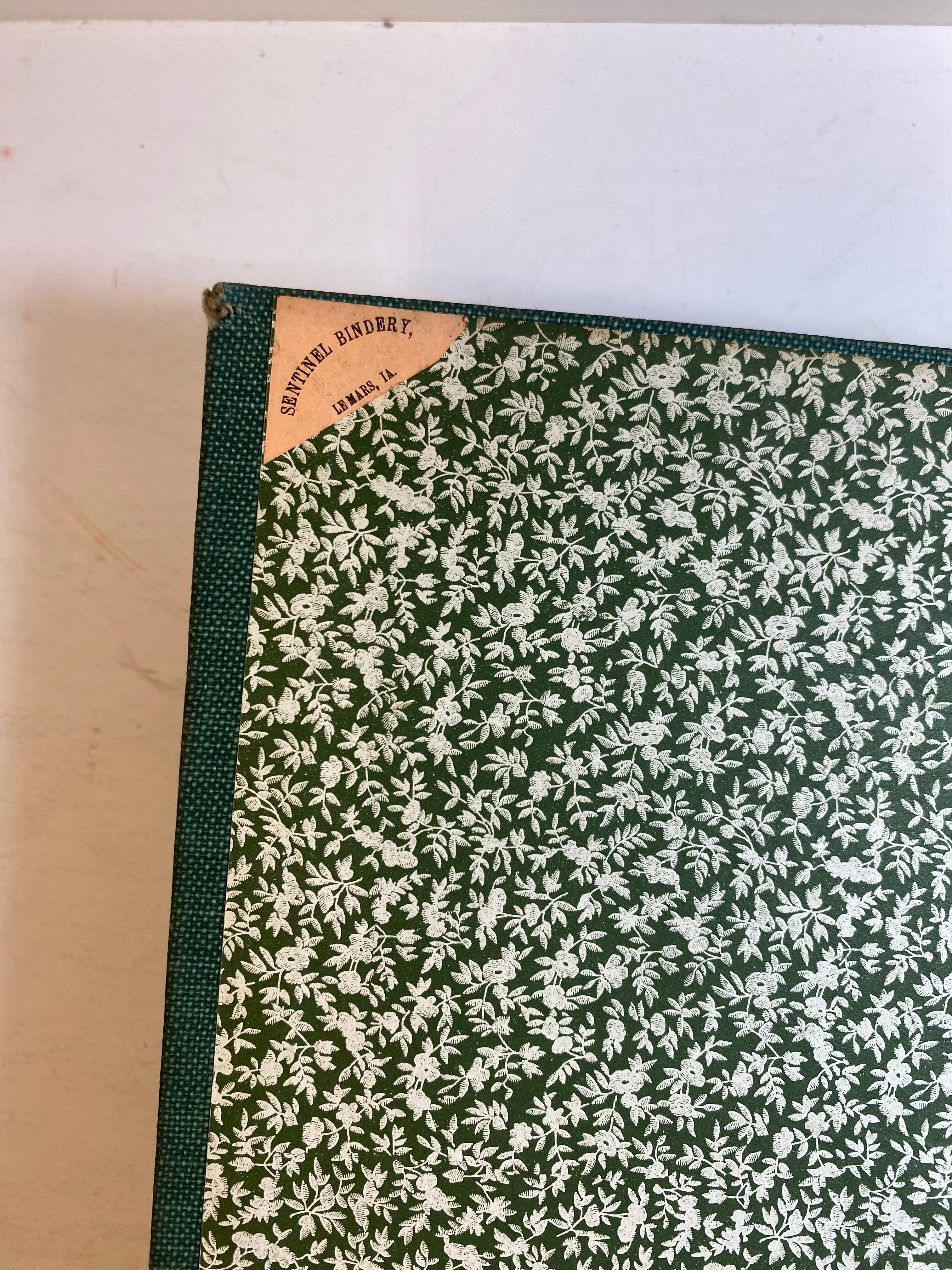 2 Volumes: Harper's New Monthly Magazine 1890/1899 Antique HC