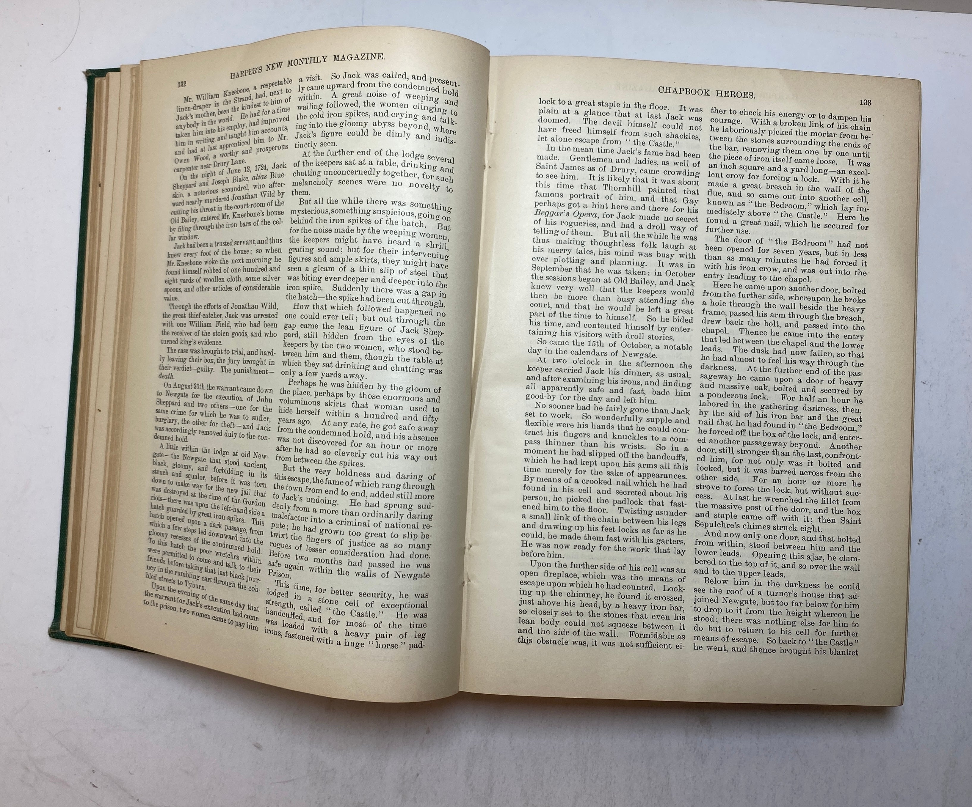2 Volumes: Harper's New Monthly Magazine 1890/1899 Antique HC