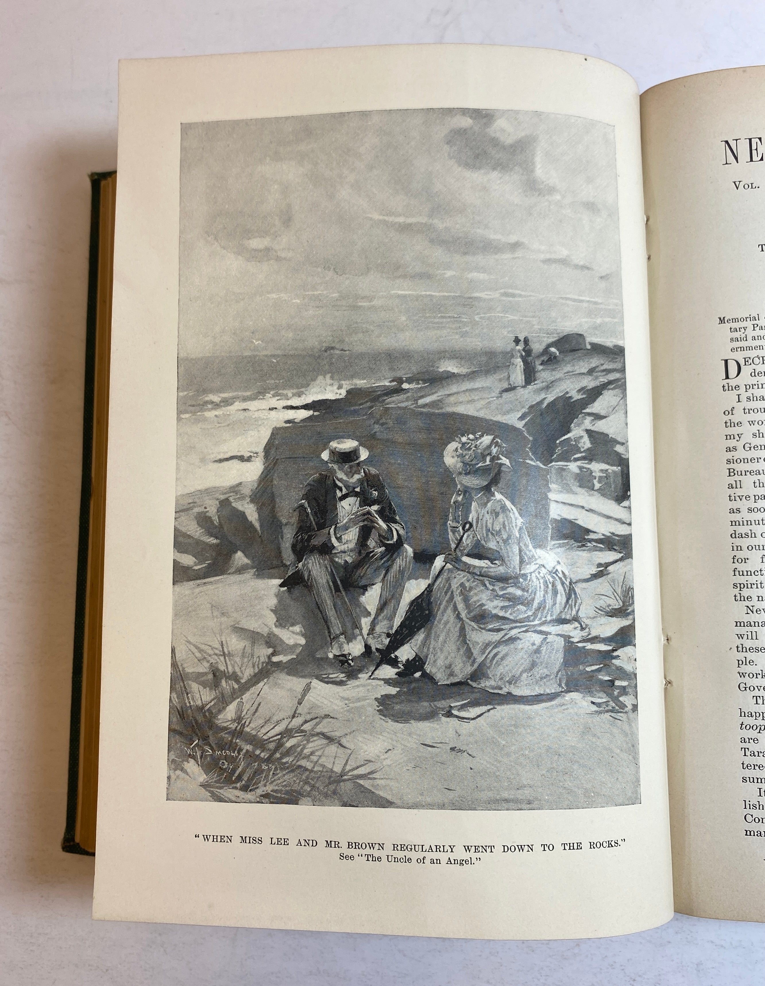 2 Volumes: Harper's New Monthly Magazine 1890/1899 Antique HC