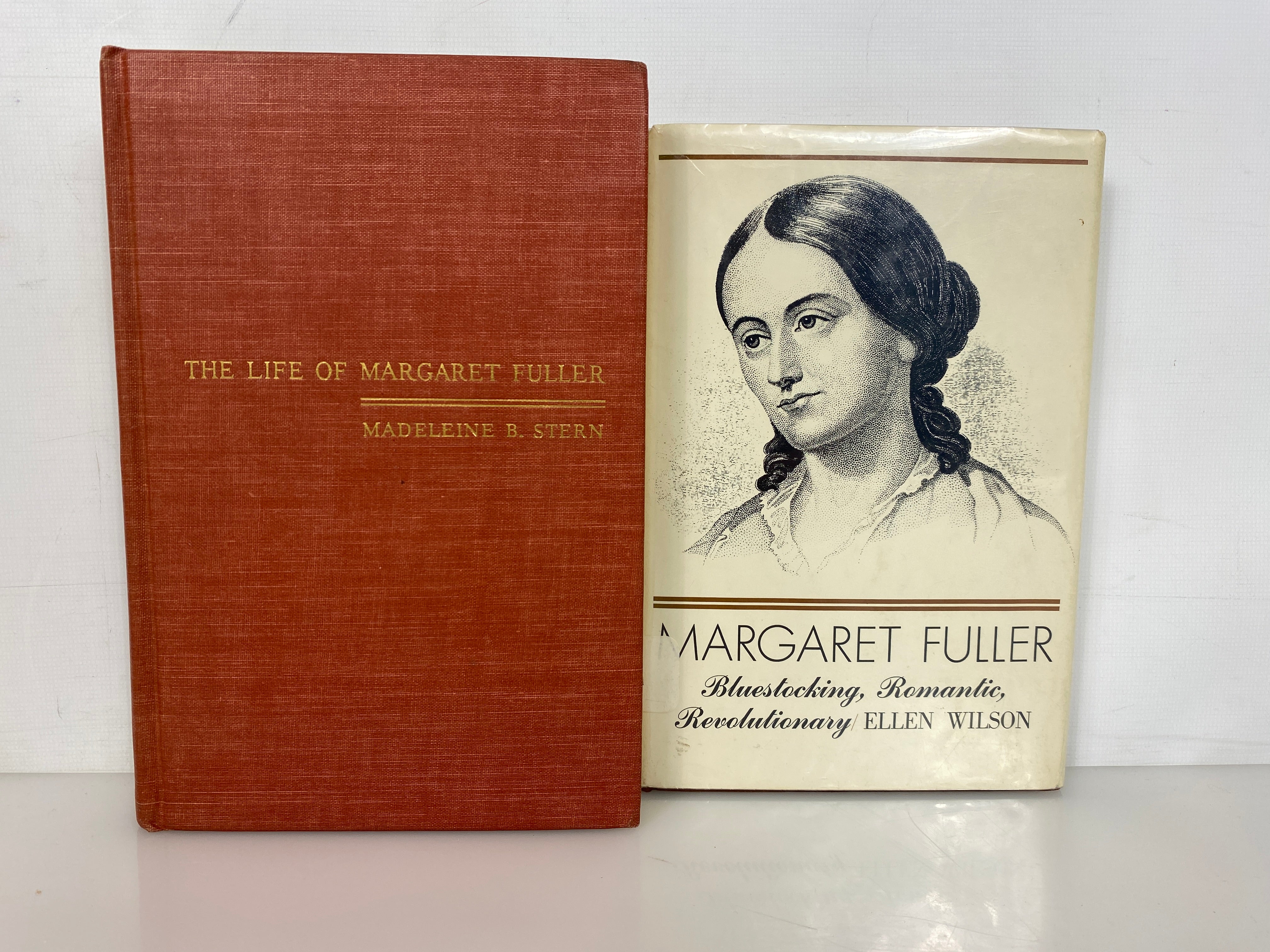 2 Volumes Margaret Fuller by Madeleine Stern/Ellen Wilson 1942-77 HC