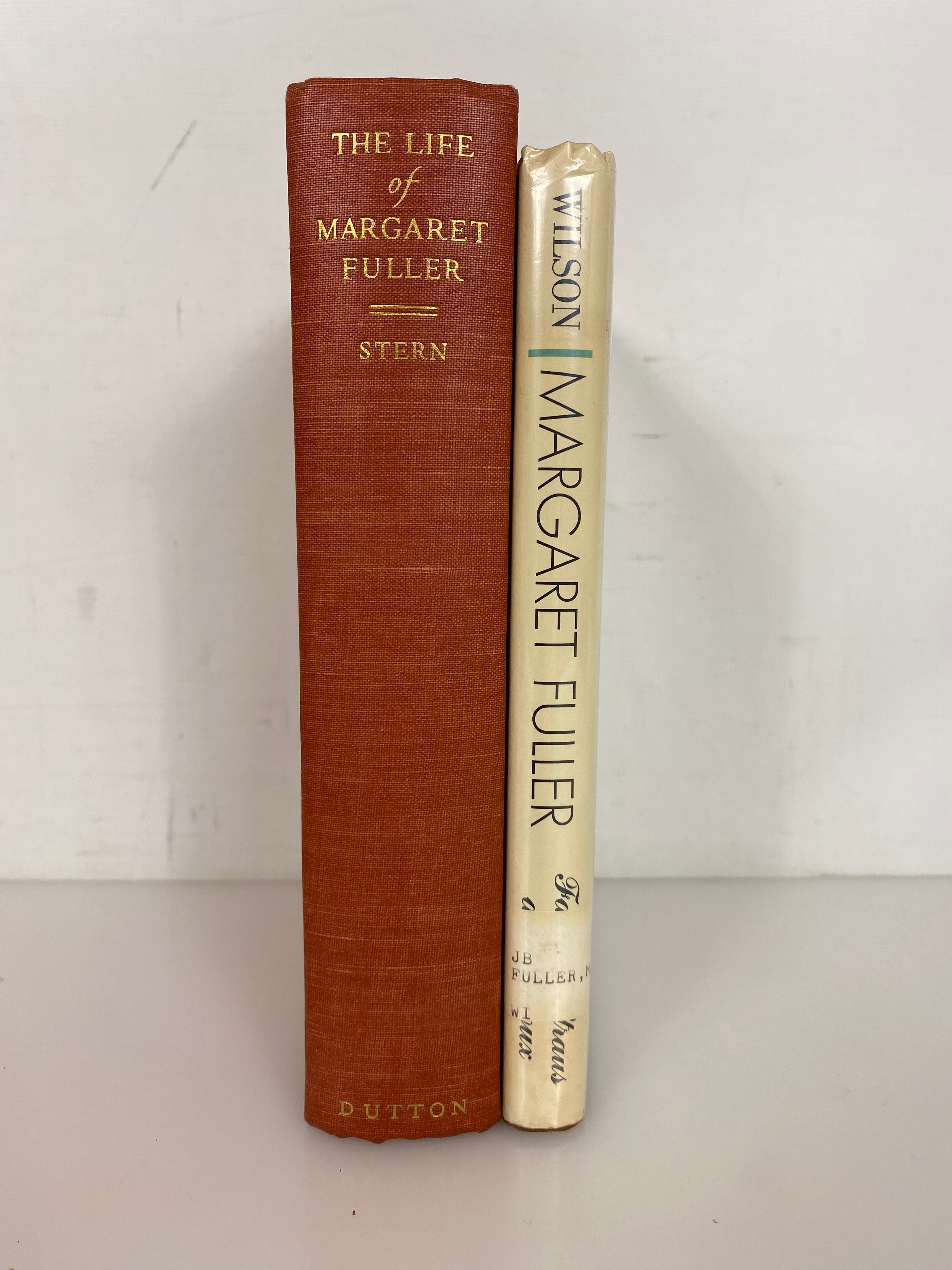 2 Volumes Margaret Fuller by Madeleine Stern/Ellen Wilson 1942-77 HC
