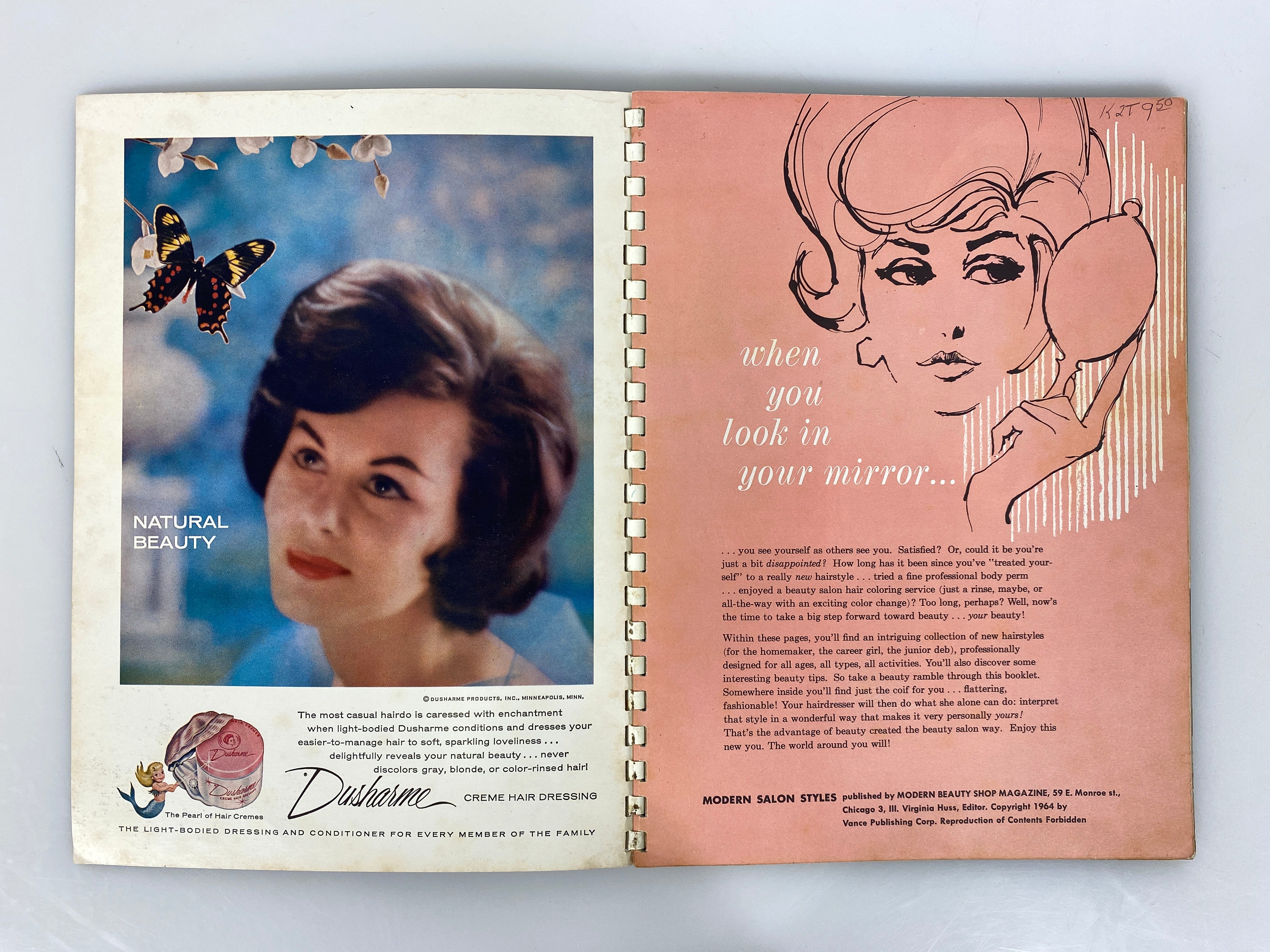 2 Volumes Modern Salon Styles 1960-1964 w Poster SC/Spiral Bound