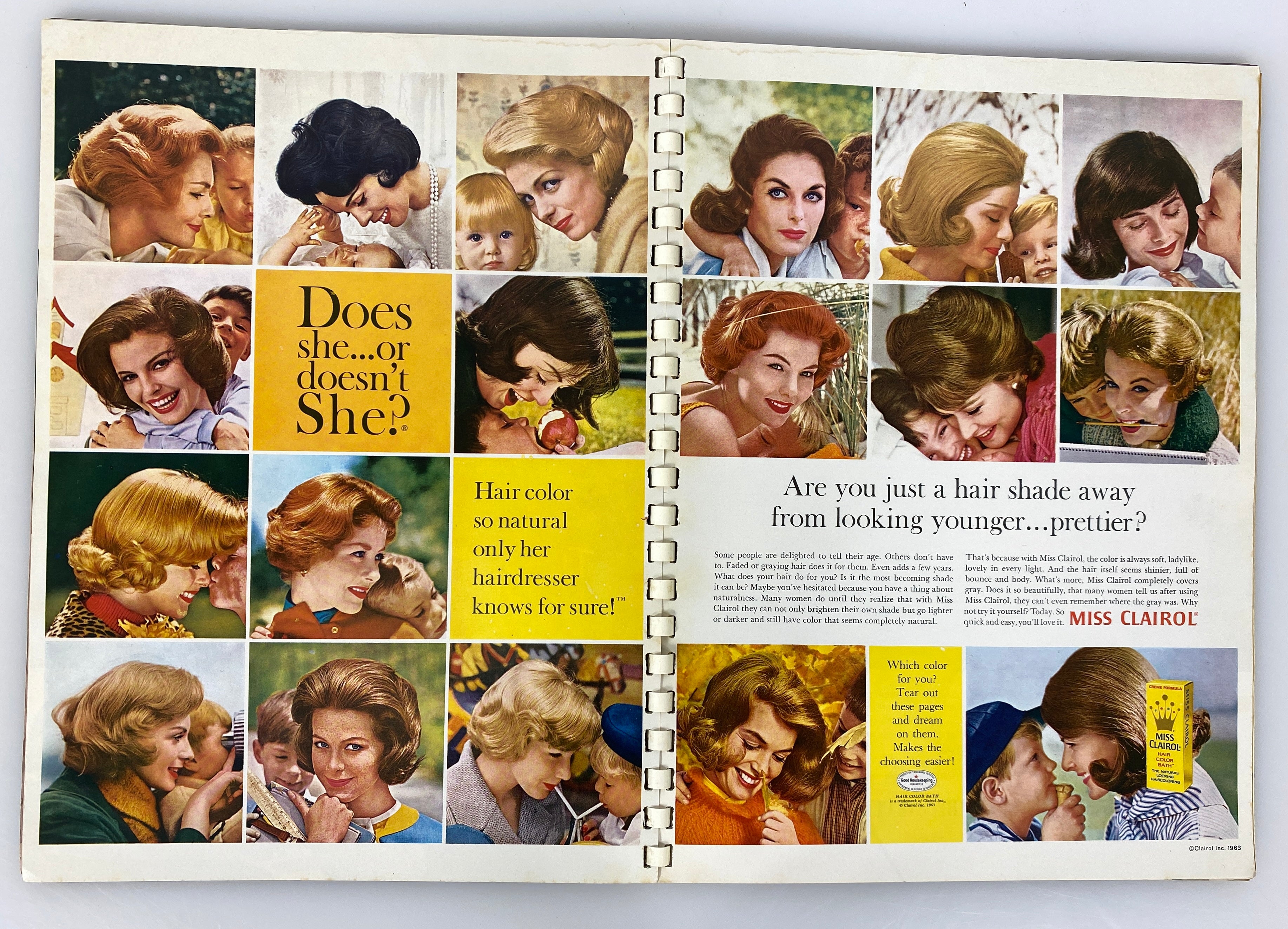 2 Volumes Modern Salon Styles 1960-1964 w Poster SC/Spiral Bound