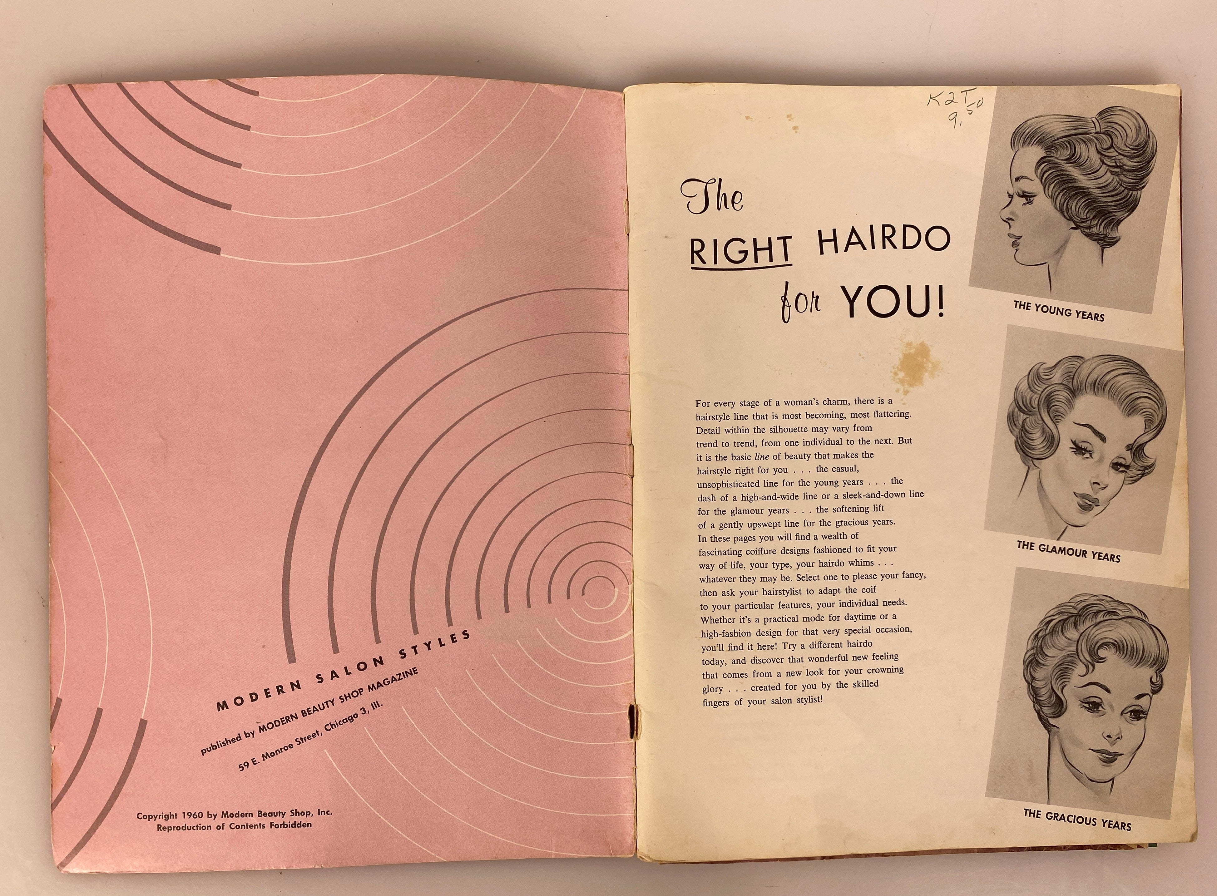 2 Volumes Modern Salon Styles 1960-1964 w Poster SC/Spiral Bound