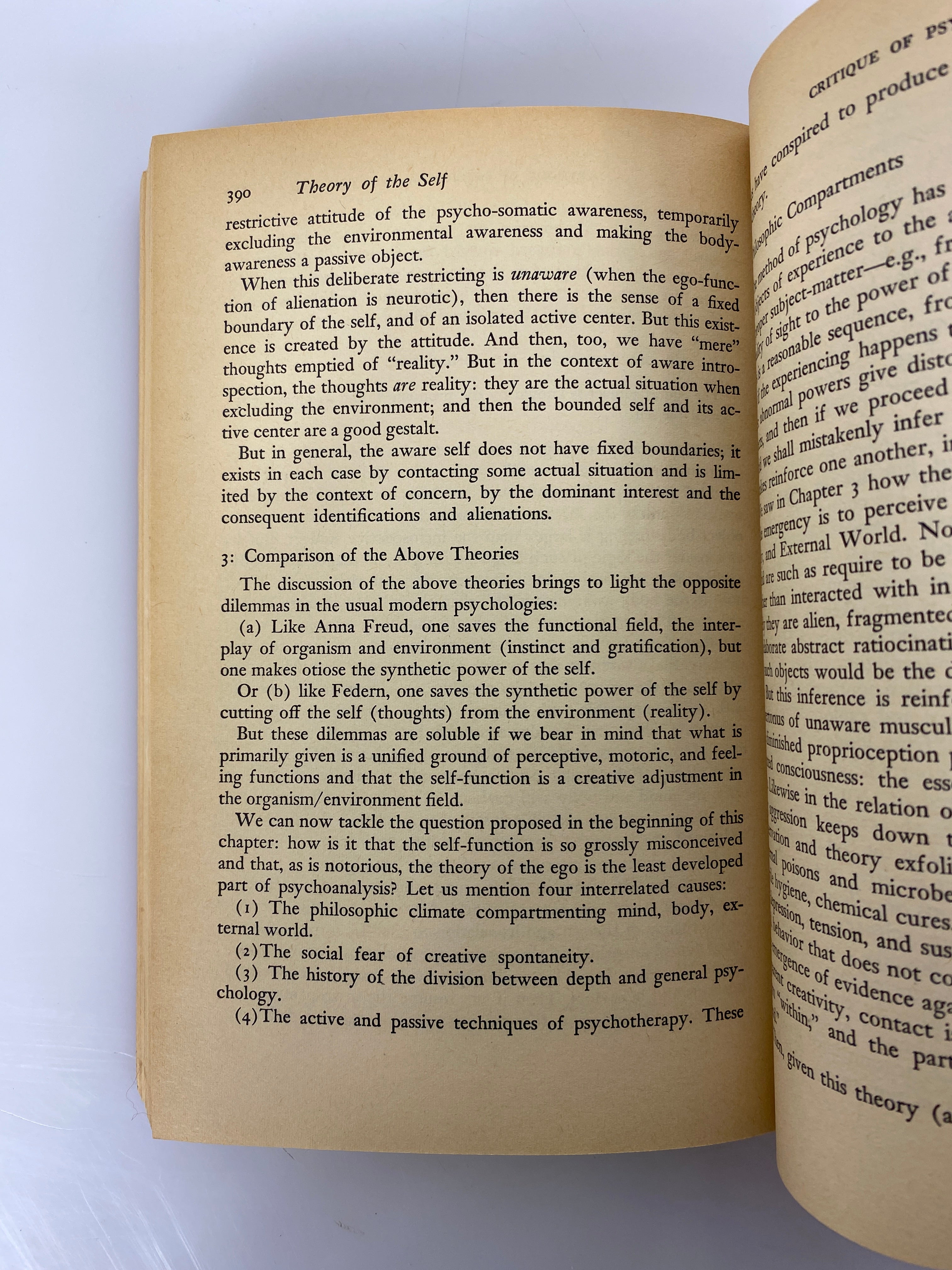 2 Volumes of Gestalt Therapy Perls/Hefferline/Goodman 1965-1969 Vintage SC