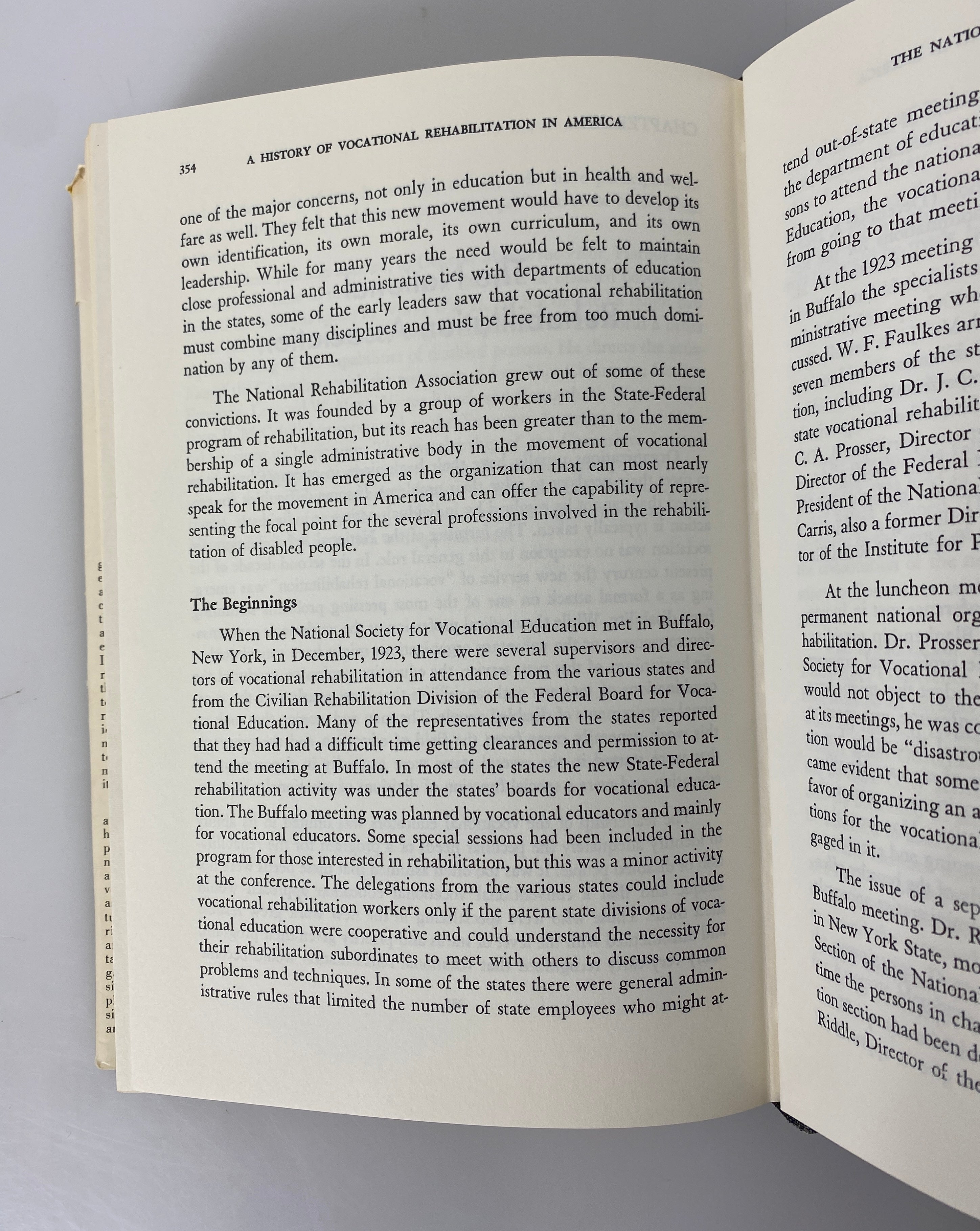 2 Volumes: Rehabilitation Research/A History of Vocational Rehabilitation 1968