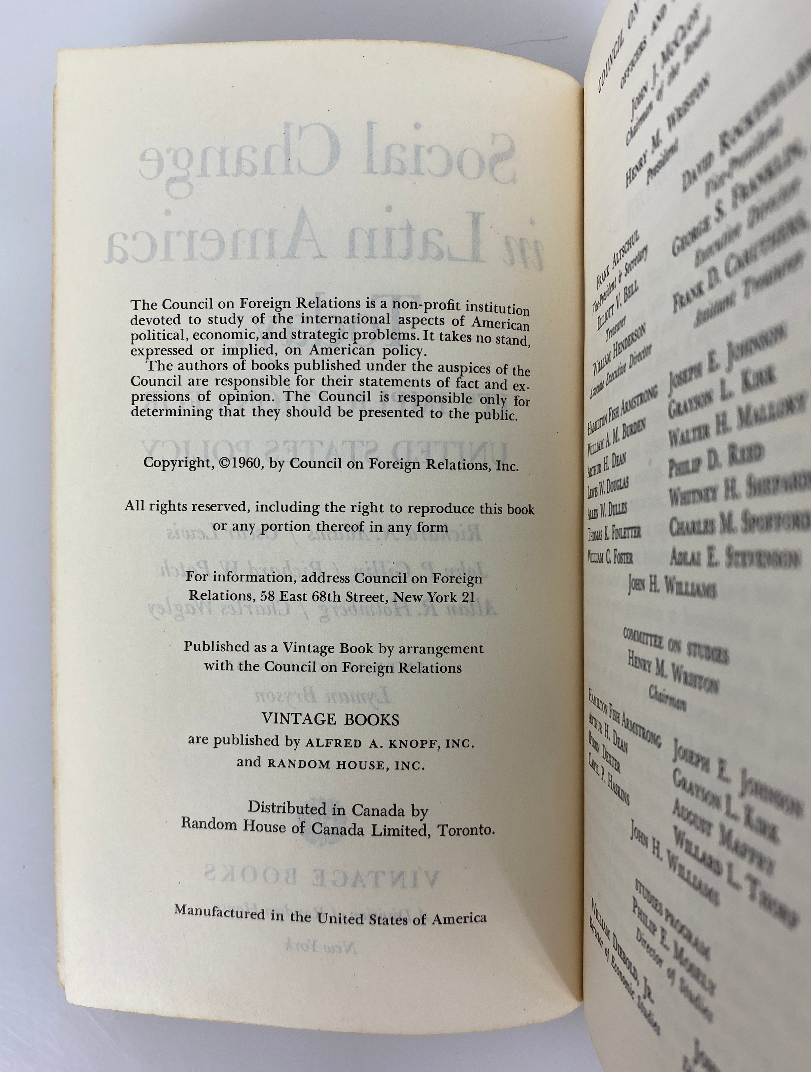 2 Volumes: Social Change/Agrarian Problems in Latin America 1960-70 SC