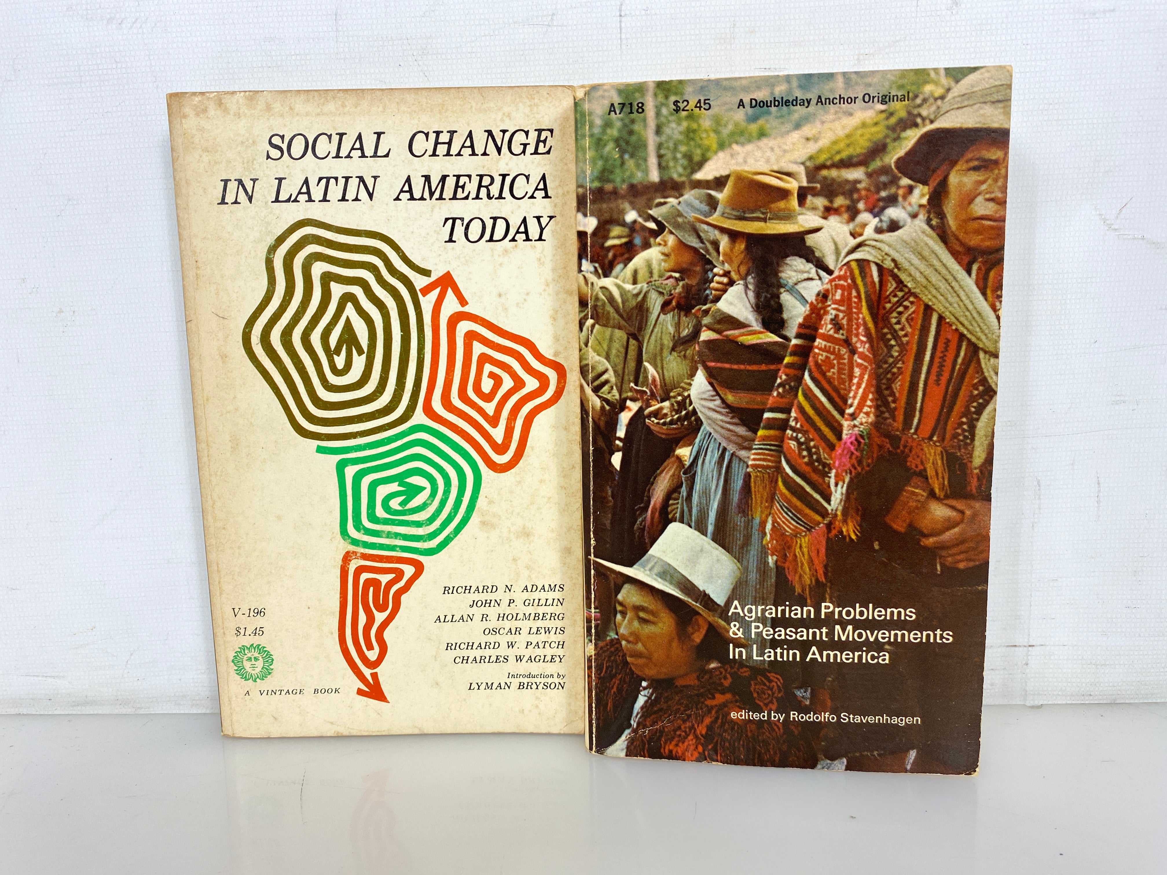 2 Volumes: Social Change/Agrarian Problems in Latin America 1960-70 SC