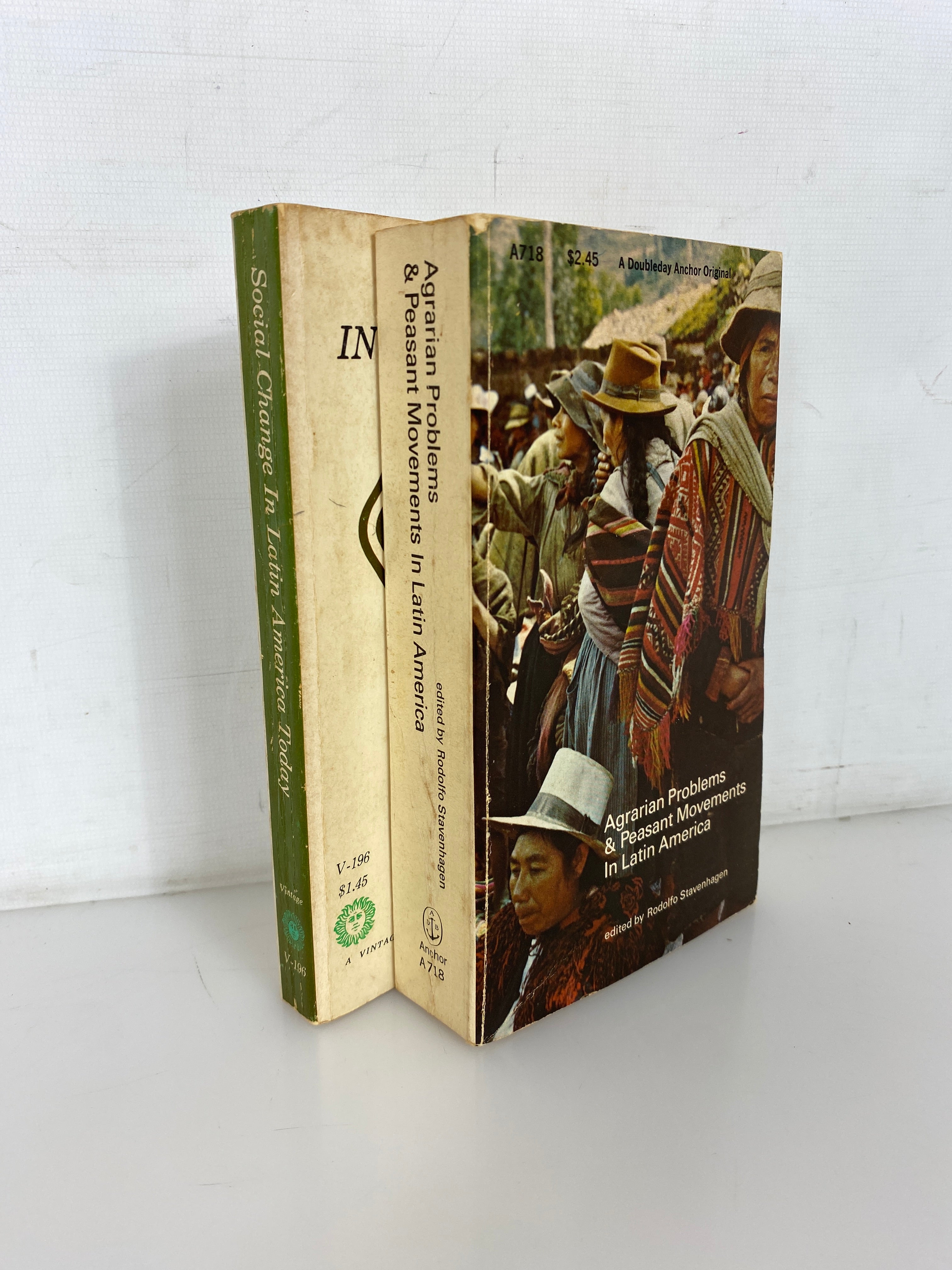 2 Volumes: Social Change/Agrarian Problems in Latin America 1960-70 SC