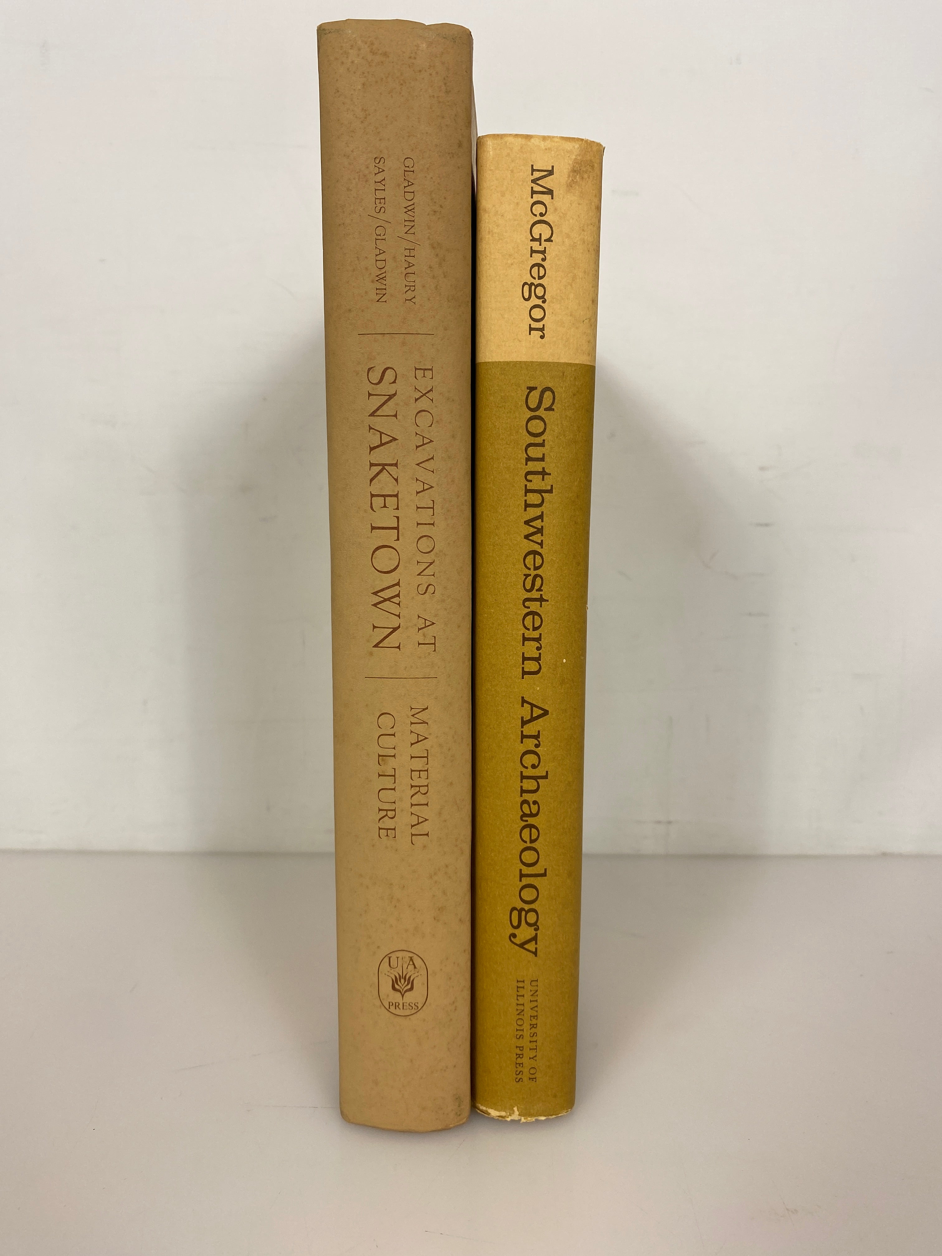 2 Volumes: Southwestern Archaeology/Excavations at Snaketown 1965 HC