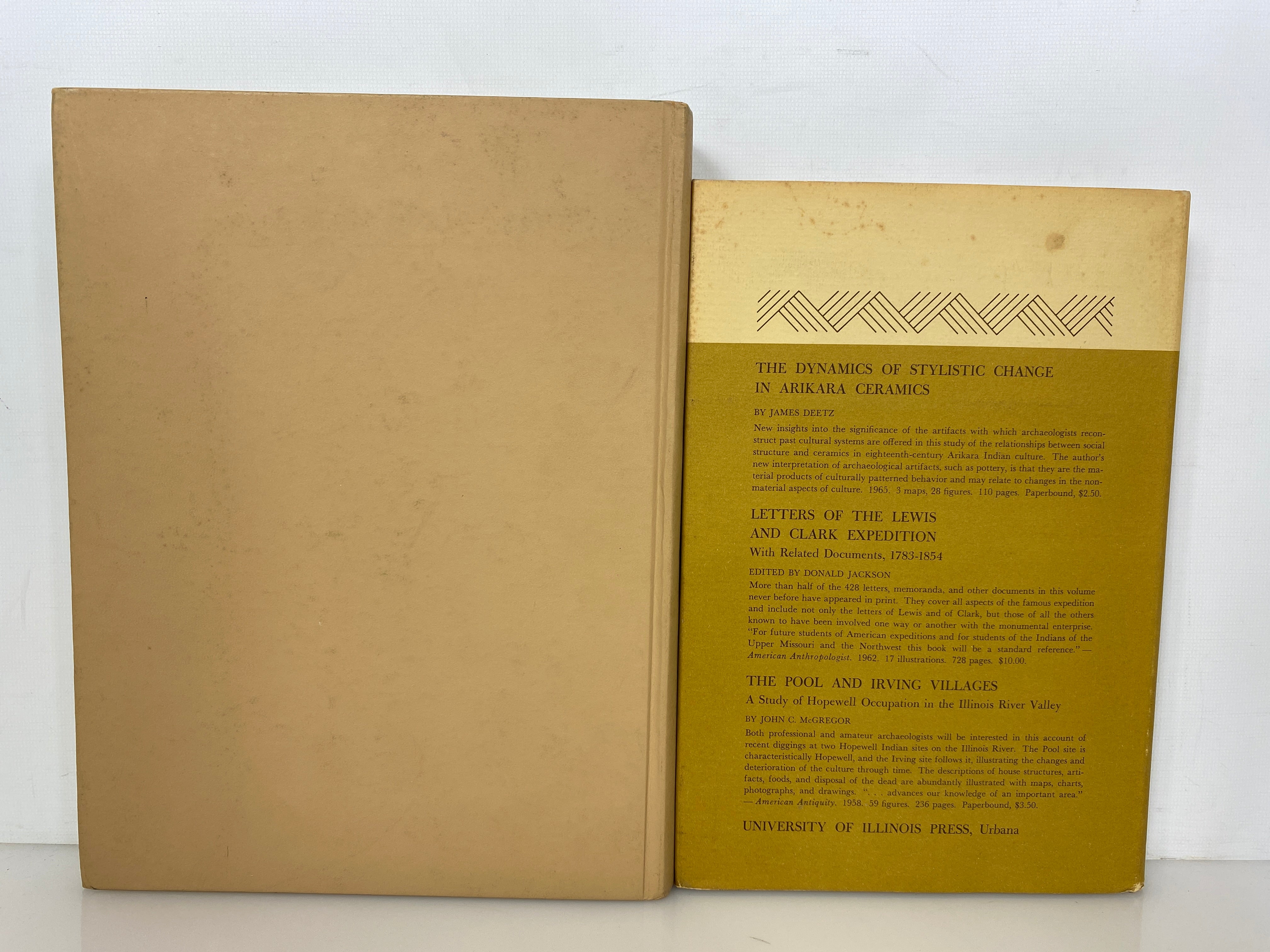 2 Volumes: Southwestern Archaeology/Excavations at Snaketown 1965 HC
