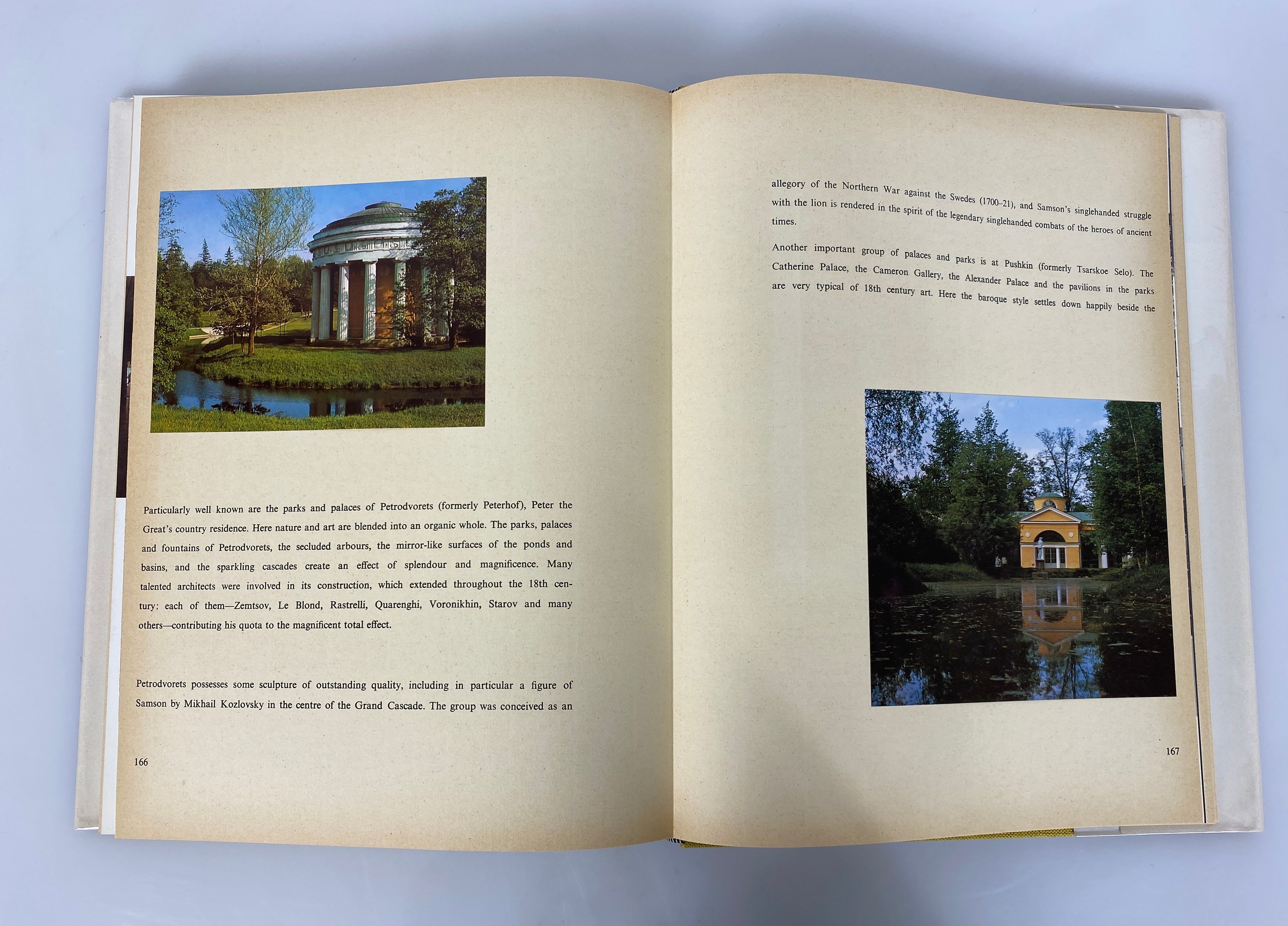 2 Volumes: Splendours of Leningrad (1969)/Moscow (1975) Oversized HC DJ