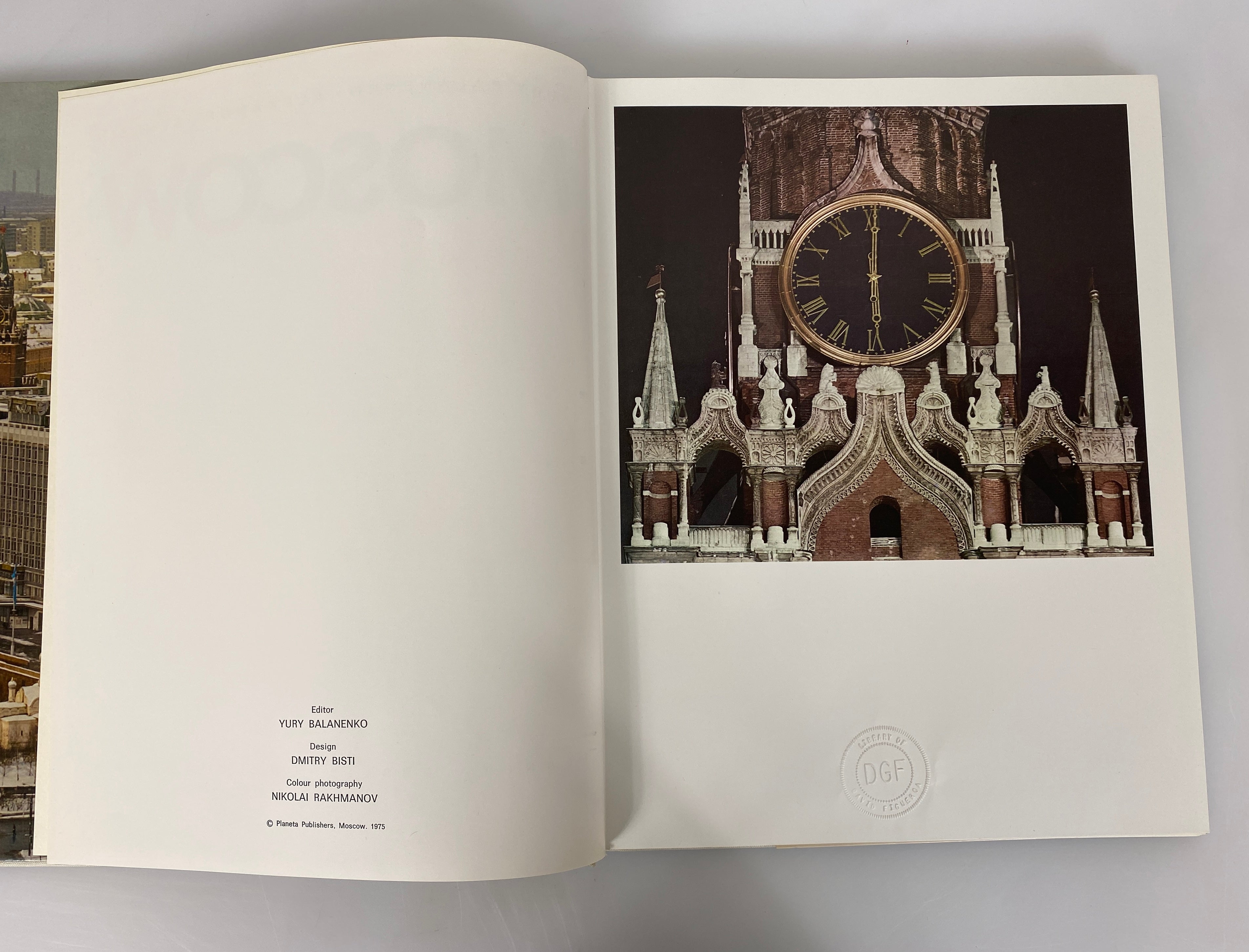 2 Volumes: Splendours of Leningrad (1969)/Moscow (1975) Oversized HC DJ