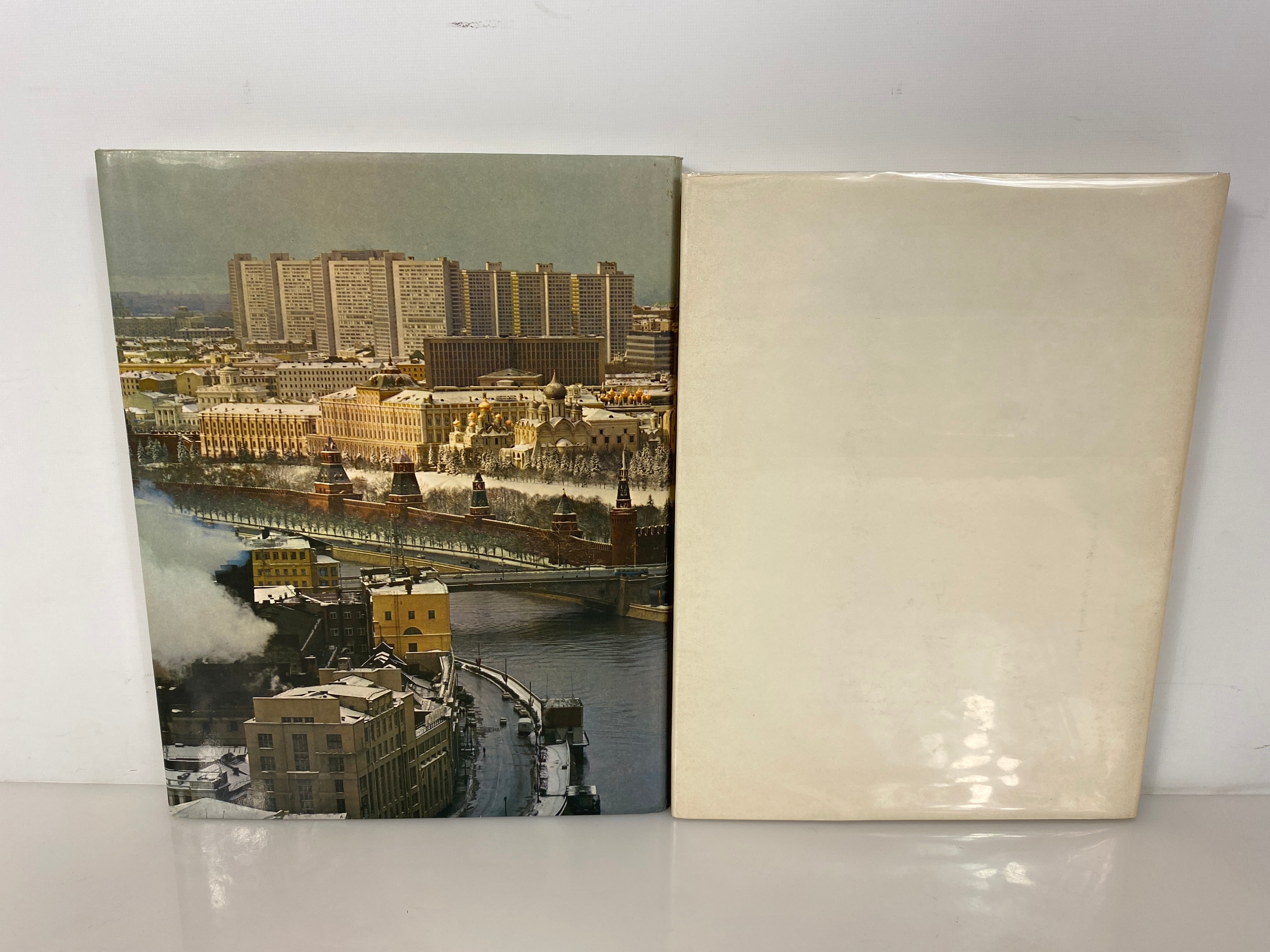 2 Volumes: Splendours of Leningrad (1969)/Moscow (1975) Oversized HC DJ