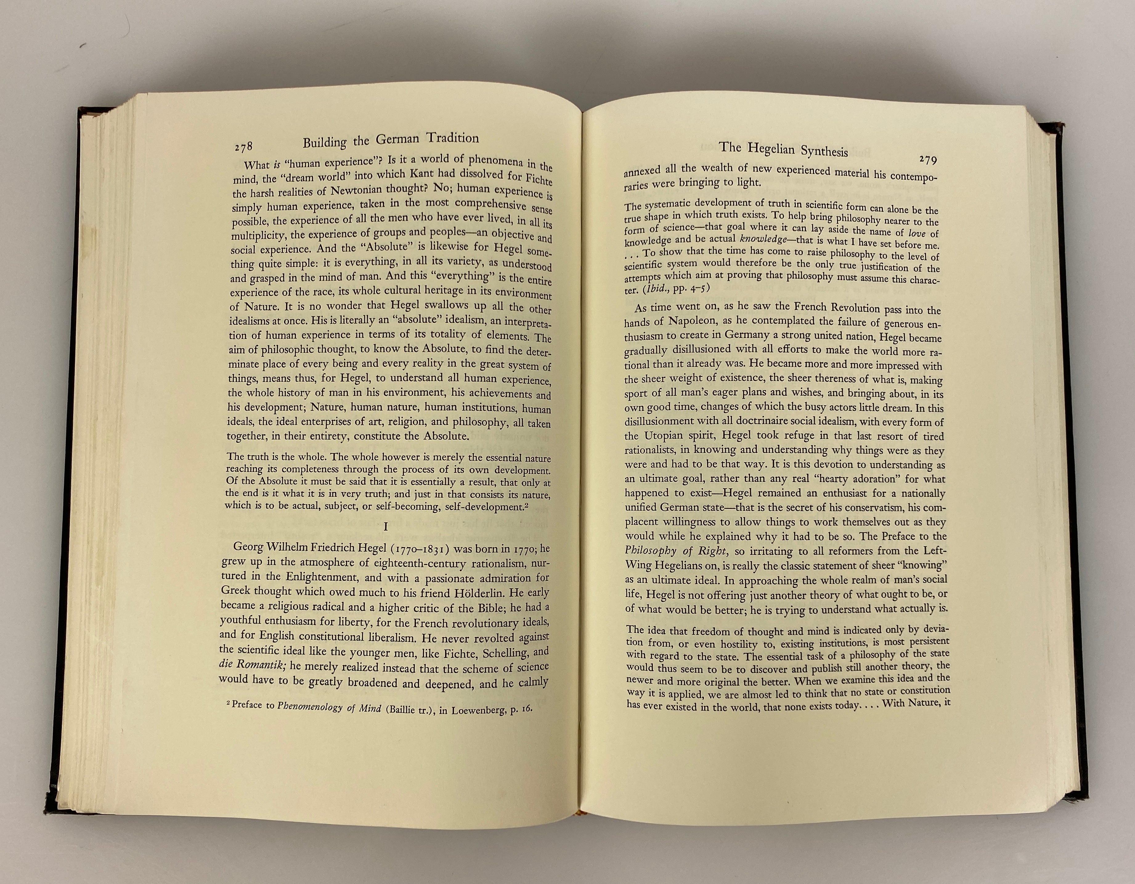 2 Volumes: The Career of Philosophy I and II by Randall 1964-65 Ex-Library HC