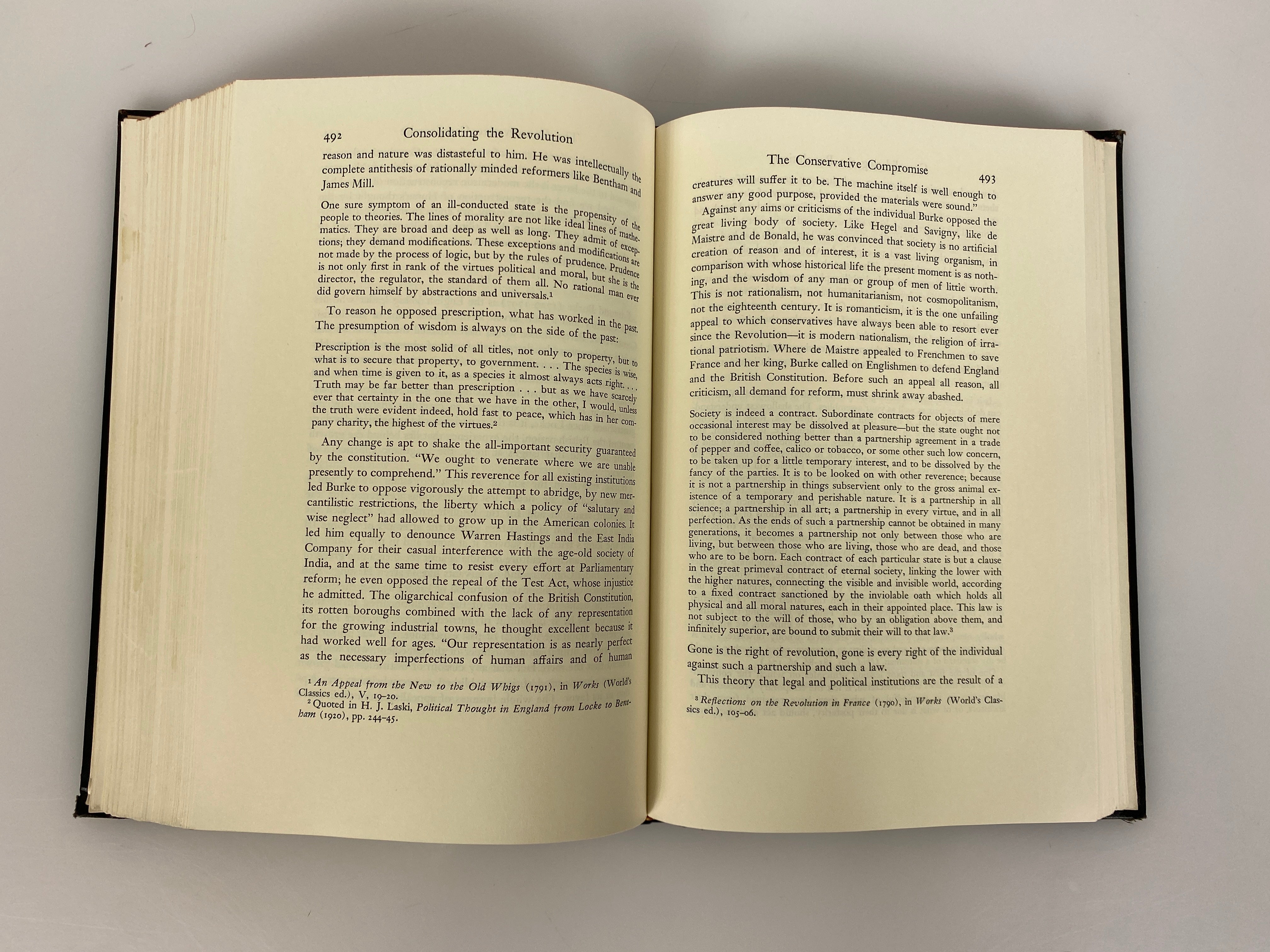2 Volumes: The Career of Philosophy I and II by Randall 1964-65 Ex-Library HC