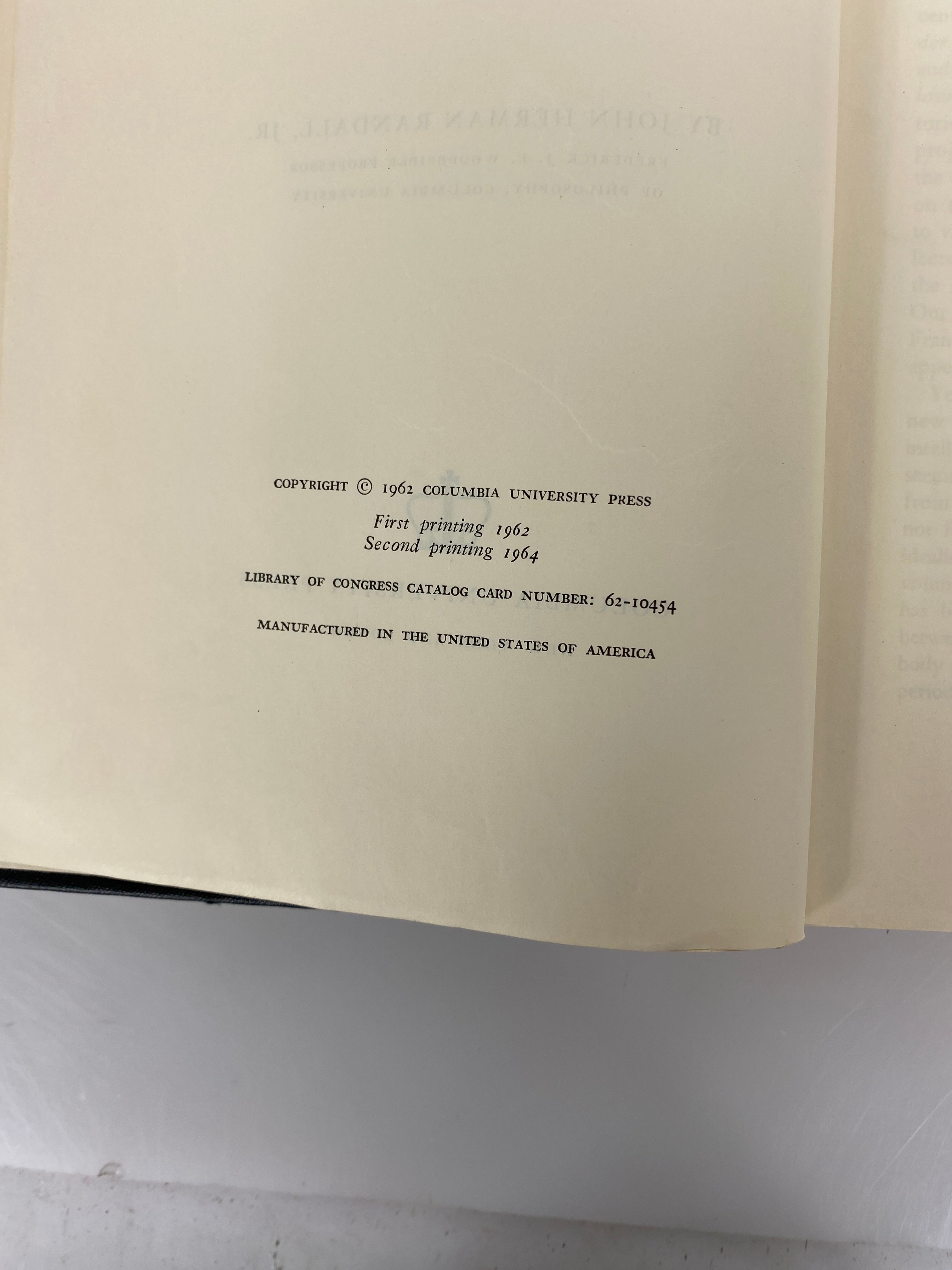 2 Volumes: The Career of Philosophy I and II by Randall 1964-65 Ex-Library HC