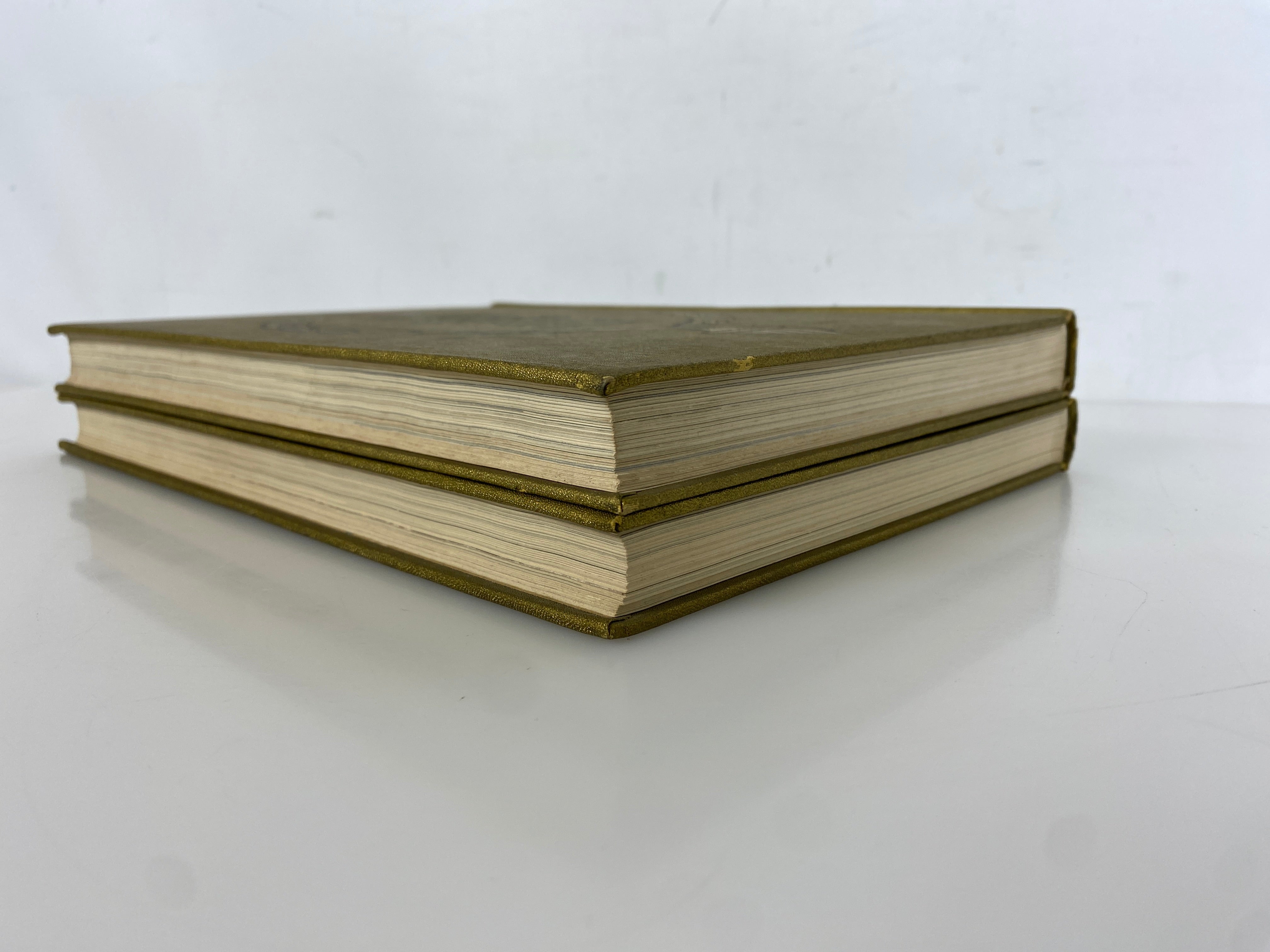 2 Volumes: US Olympic Committee 1948 Games/US 1952 Olympic Book Vintage HC