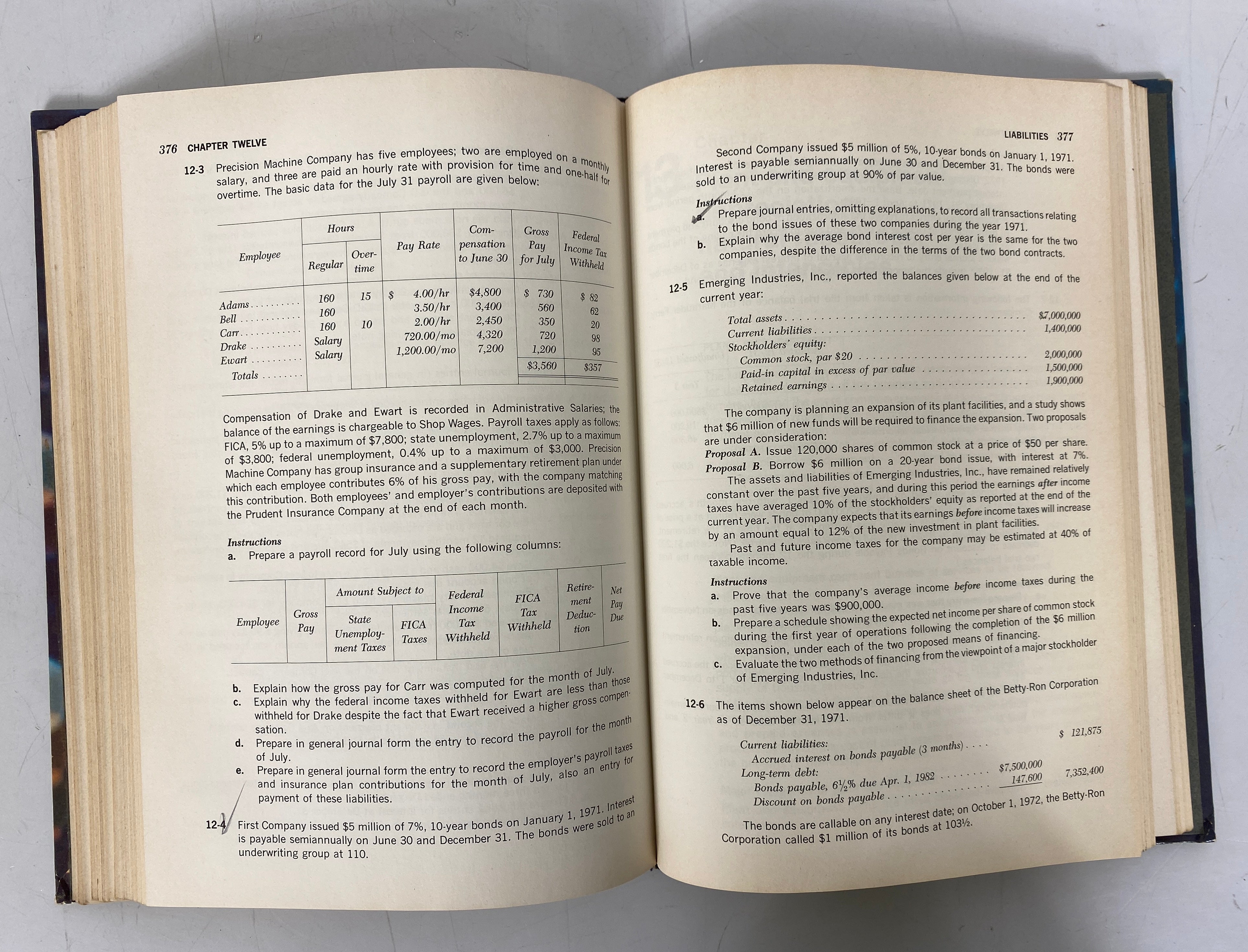 2 Vtg Economic Texts: Financial Accounting/Economics of Money & Banking HC