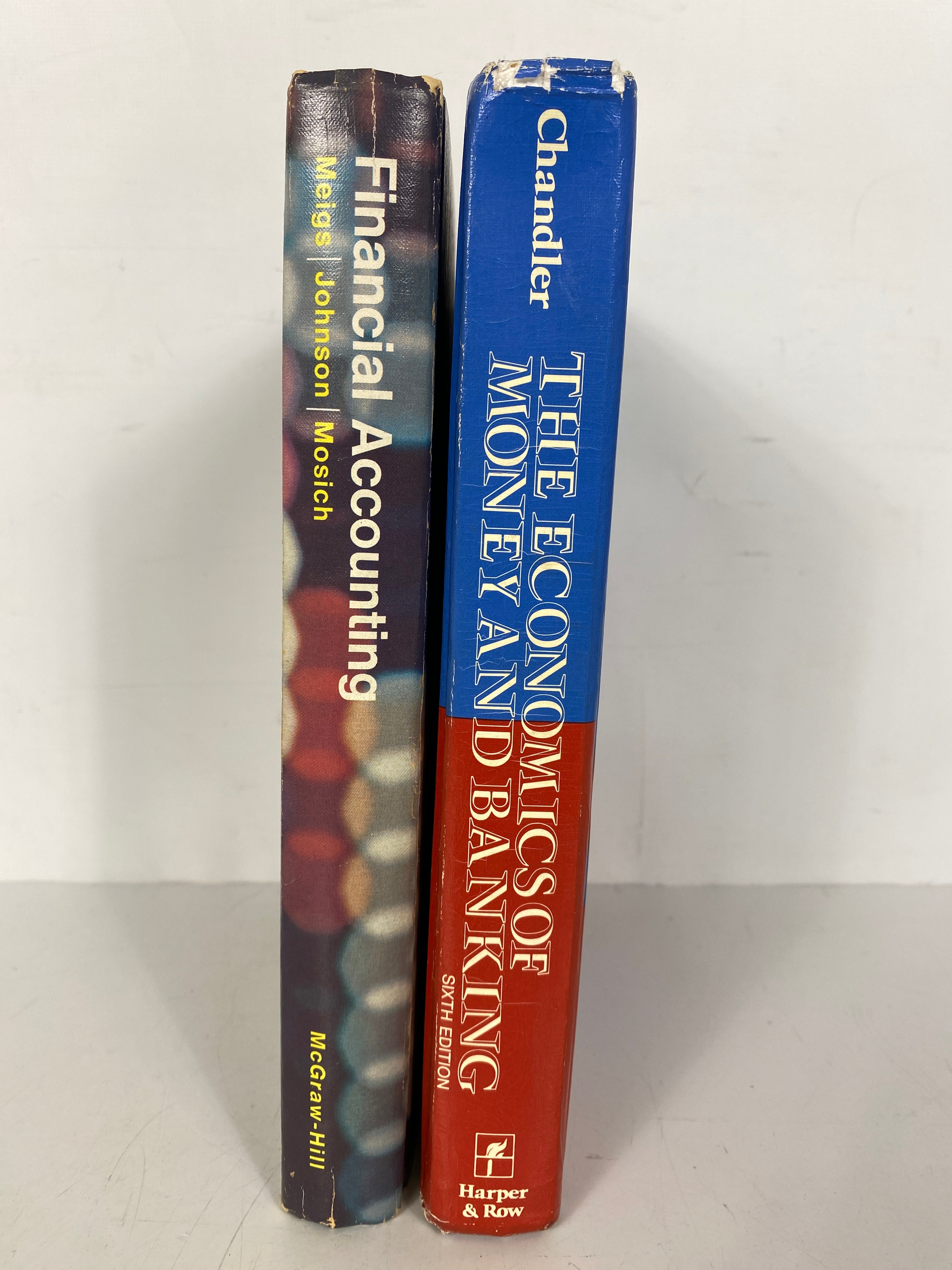 2 Vtg Economic Texts: Financial Accounting/Economics of Money & Banking HC