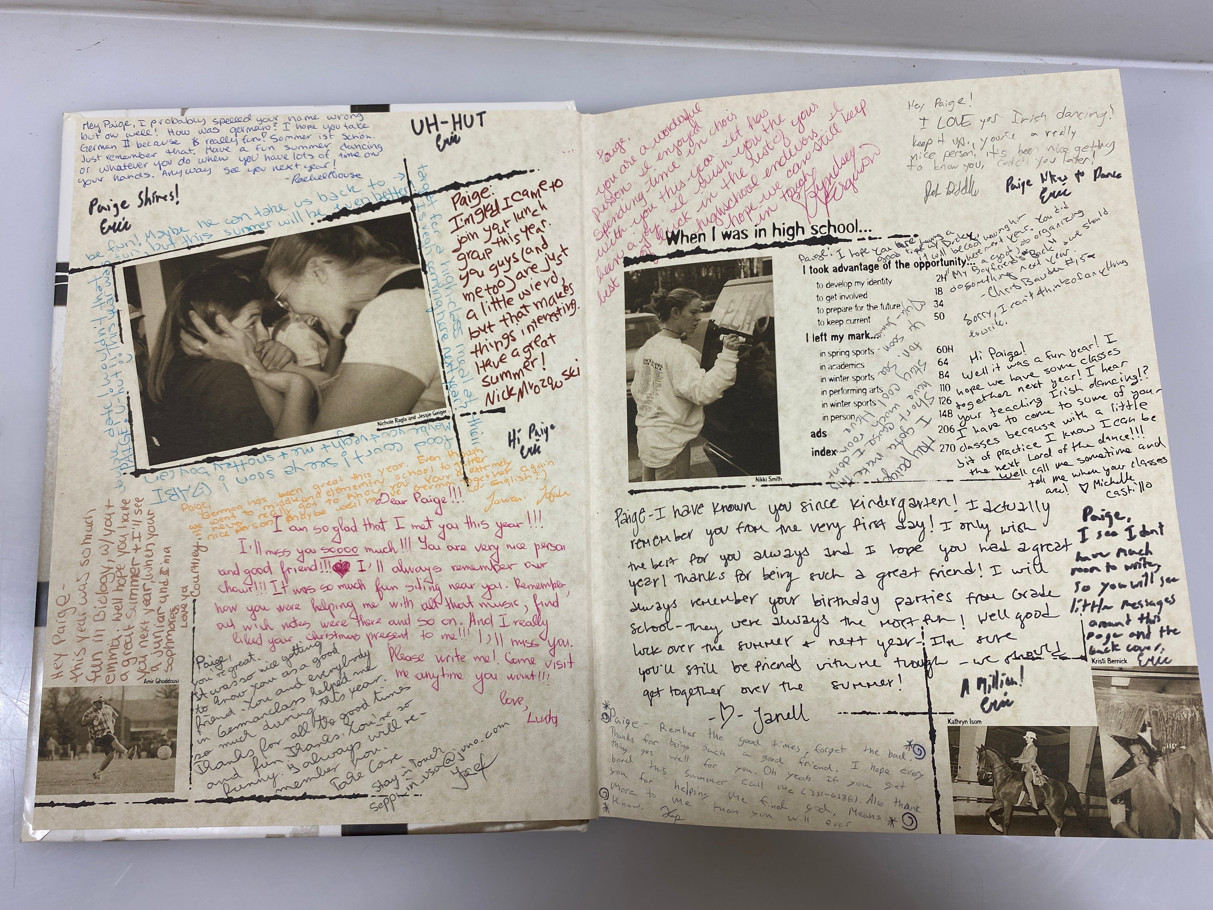 2000 "Ceniad" East Lansing High School Yearbook HC
