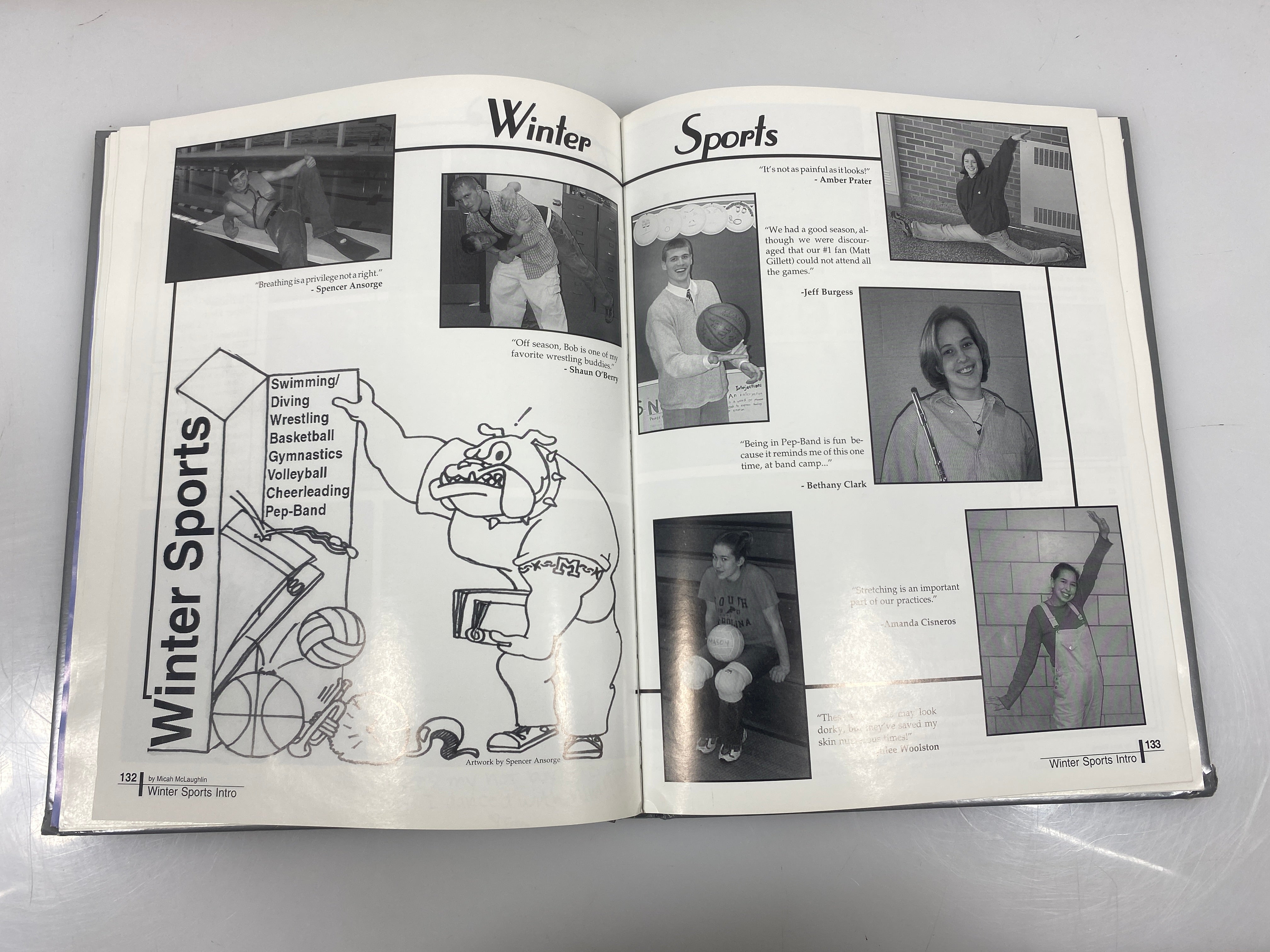 2000 Mason High School Yearbook "Anchora" Mason Michigan HC
