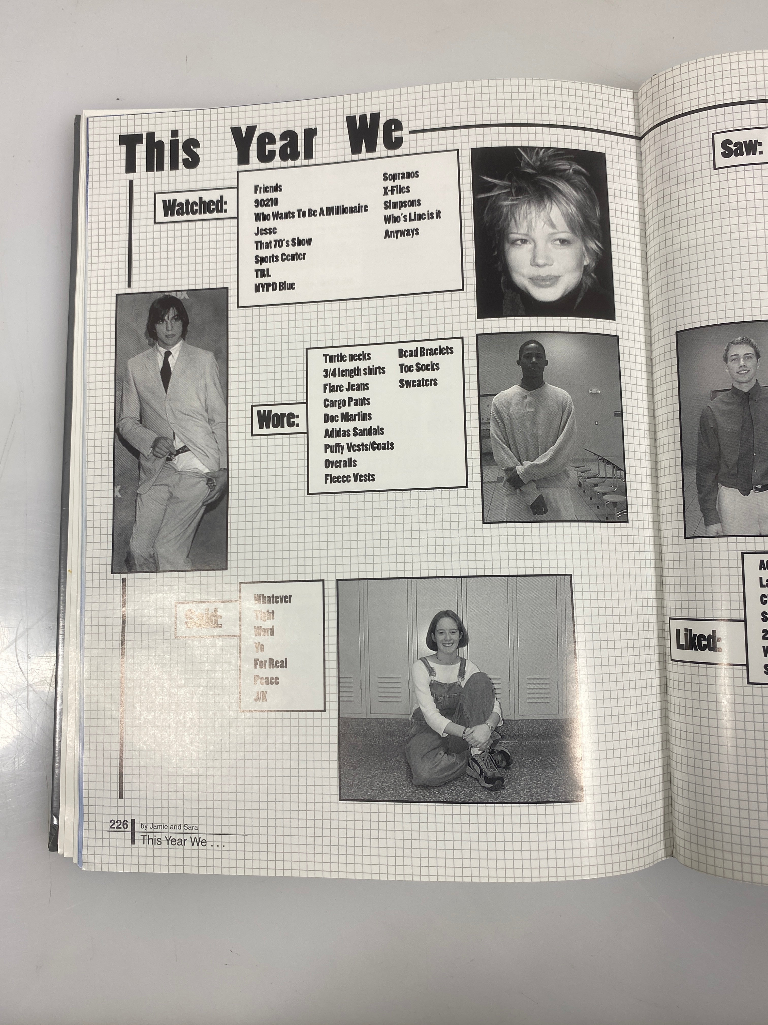 2000 Mason High School Yearbook "Anchora" Mason Michigan HC