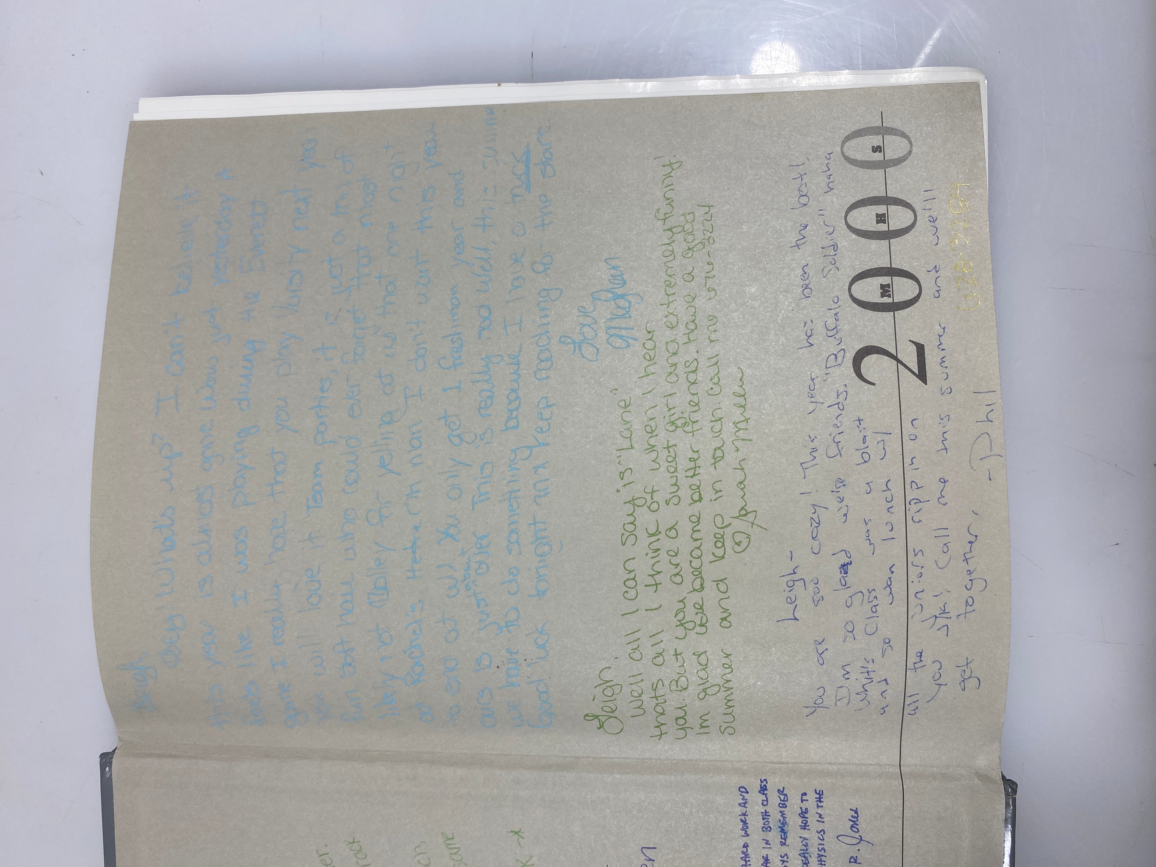 2000 Mason High School Yearbook "Anchora" Mason Michigan HC