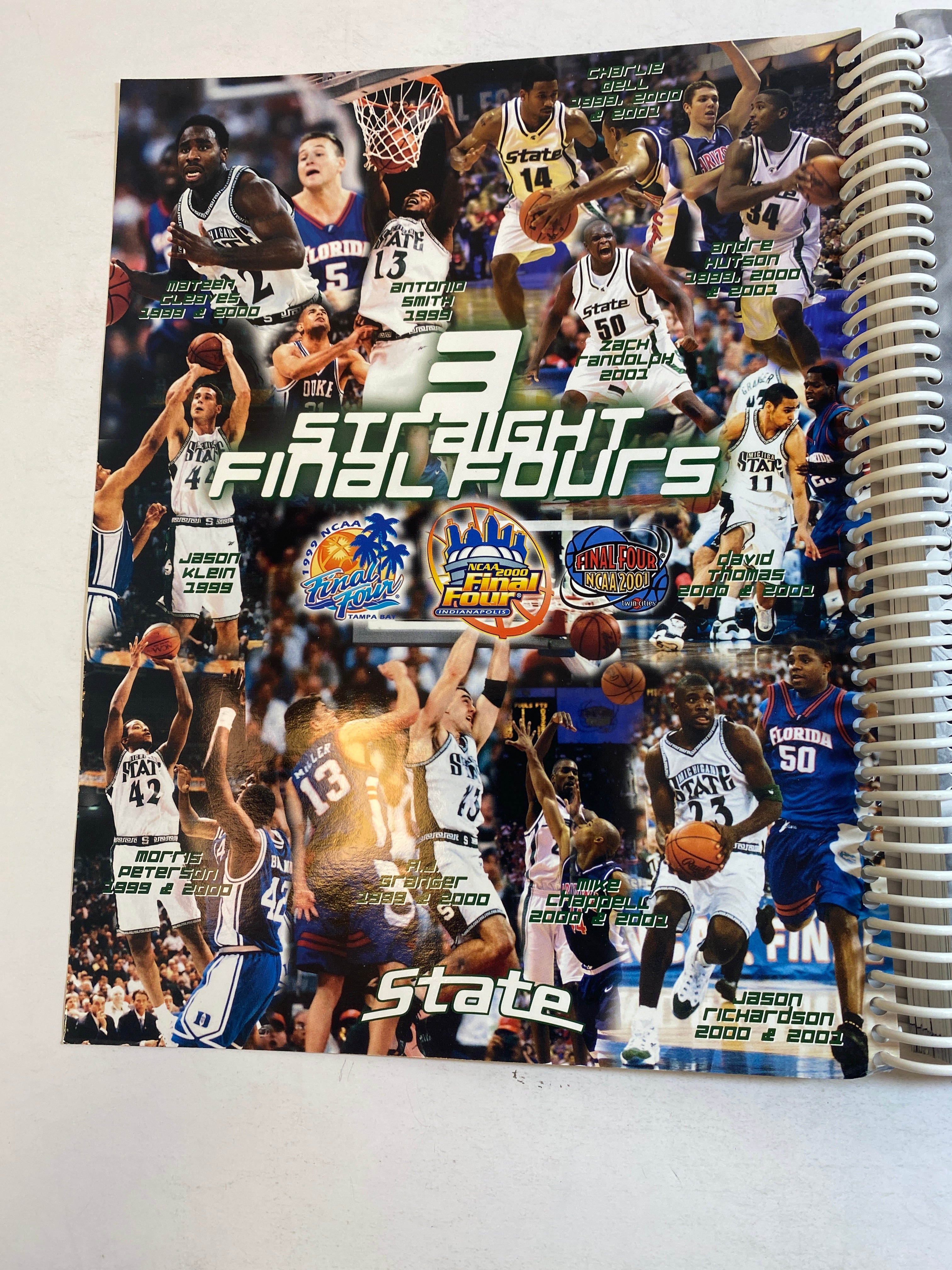 2001-2002 MSU Michigan State Basketball Media Guide