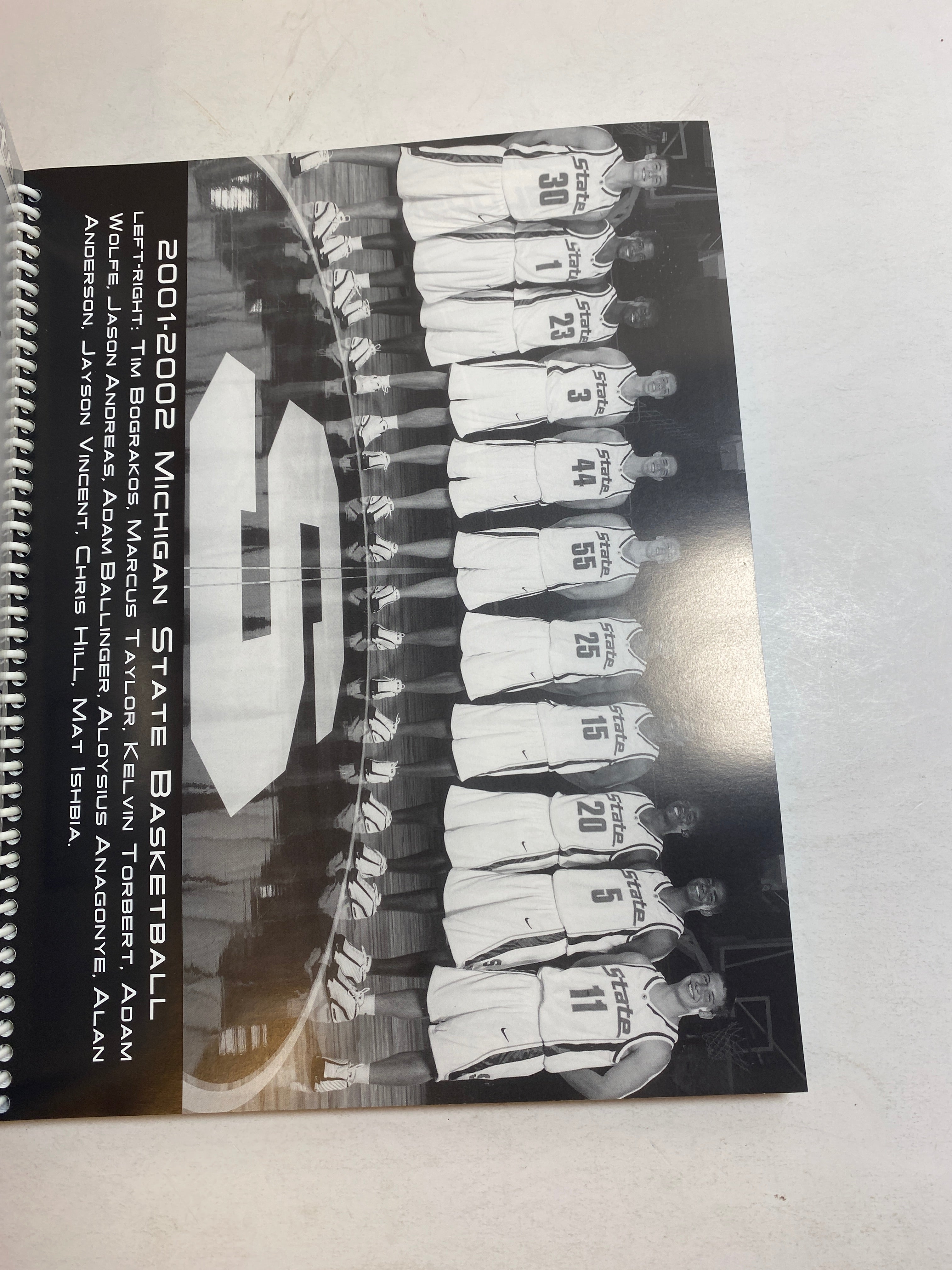 2001-2002 MSU Michigan State Basketball Media Guide