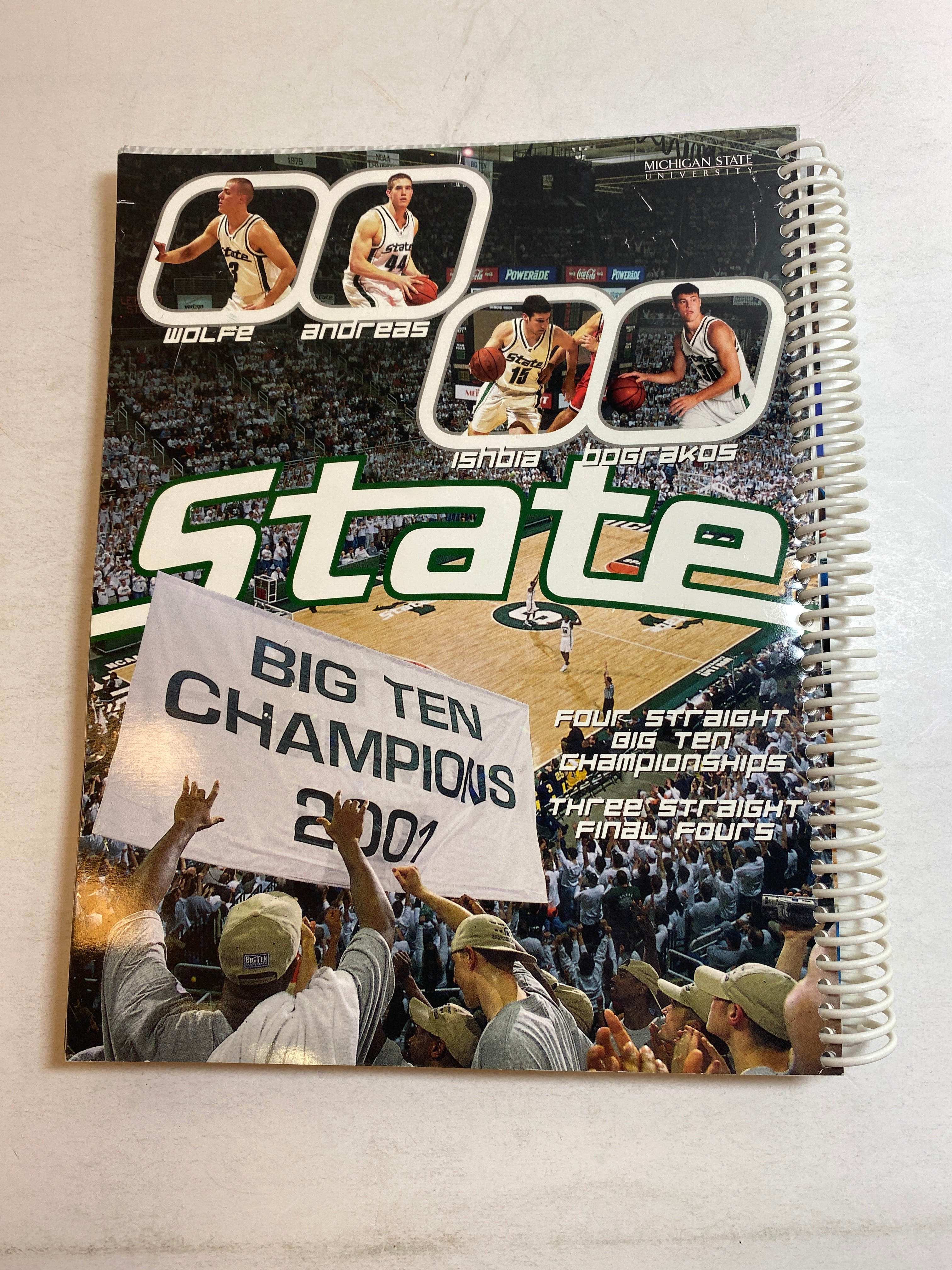 2001-2002 MSU Michigan State Basketball Media Guide