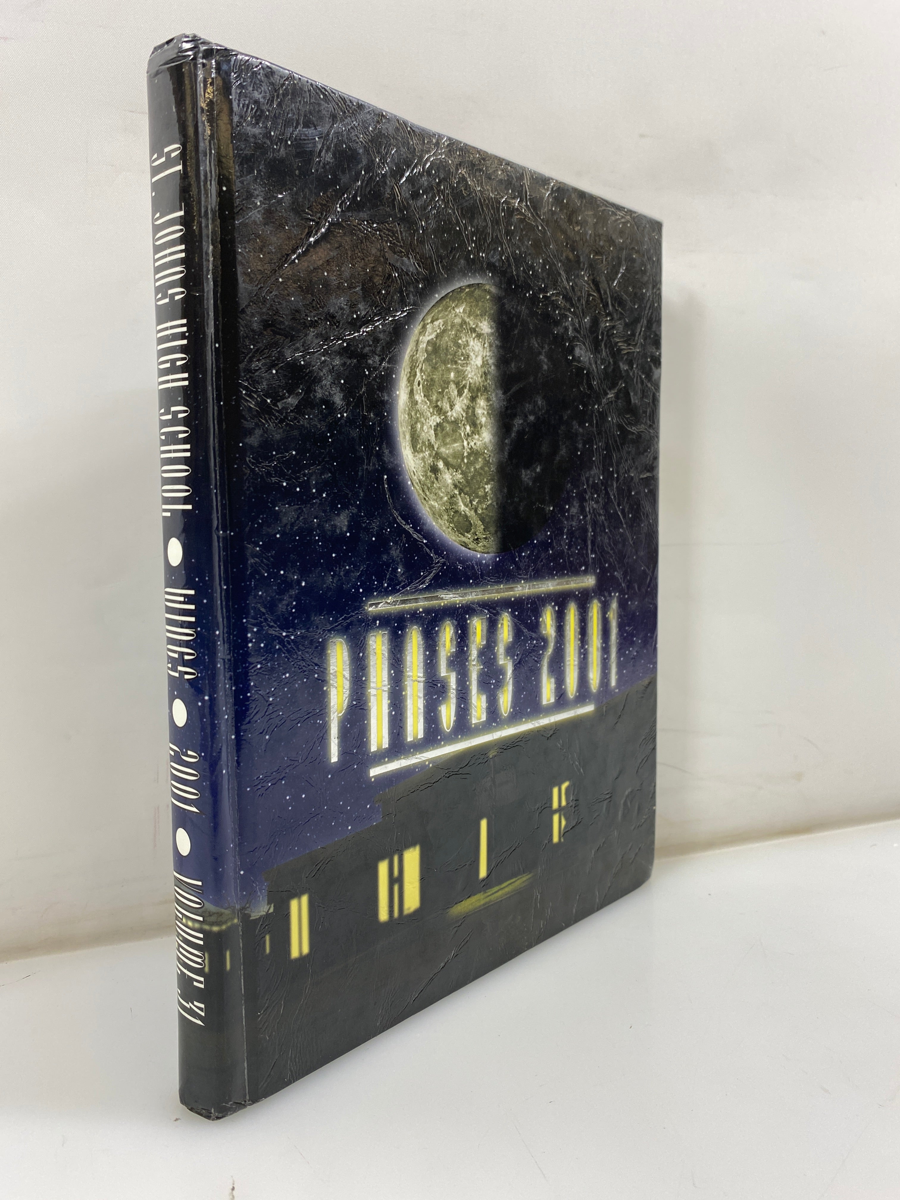 2001 St. Johns High School Yearbook "Wings" St. Johns Michigan HC