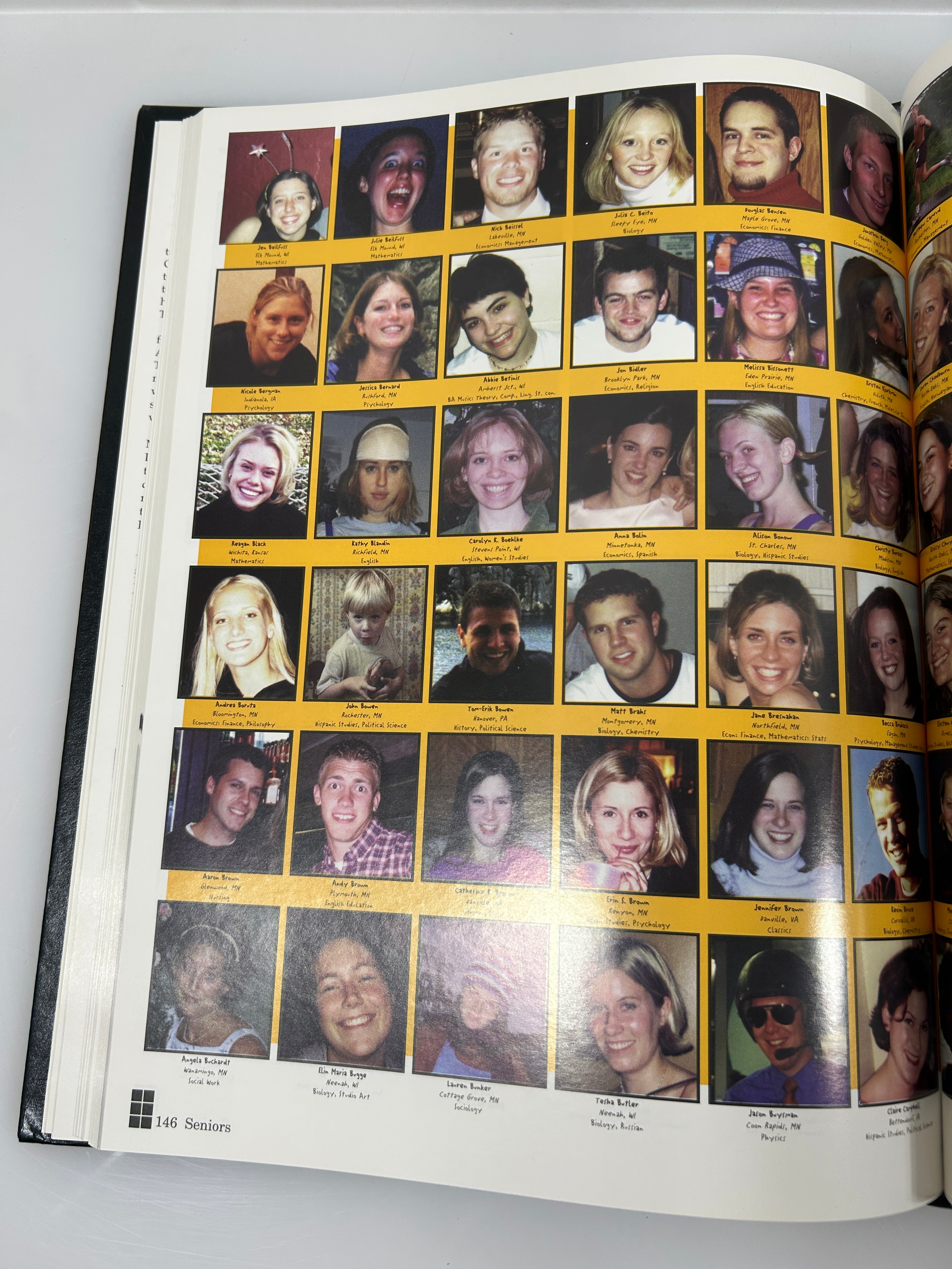 2001 St. Olaf College Yearbook "The Viking" Northfield Minnesota HC