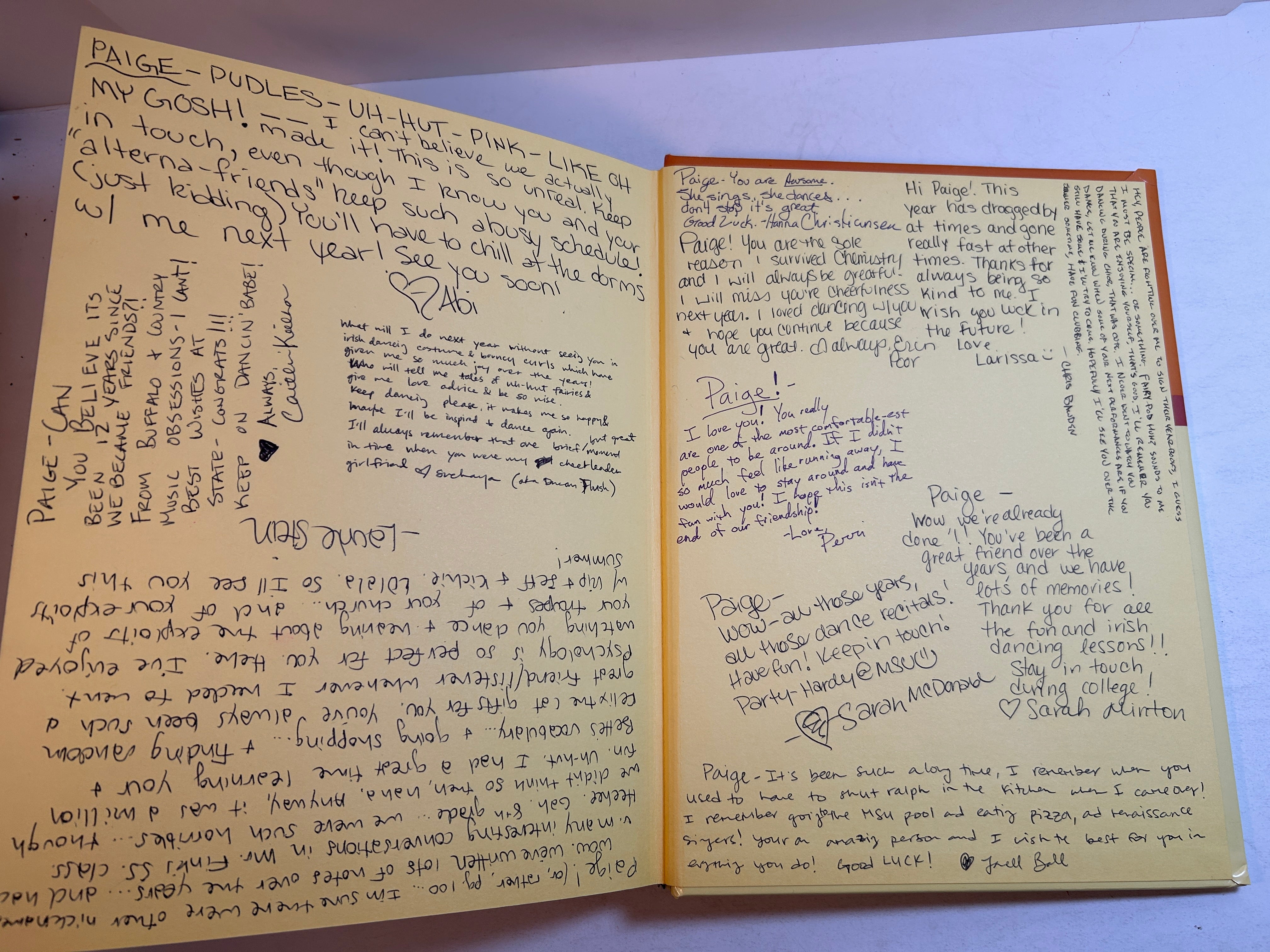 2002 "Ceniad" East Lansing High School Yearbook HC