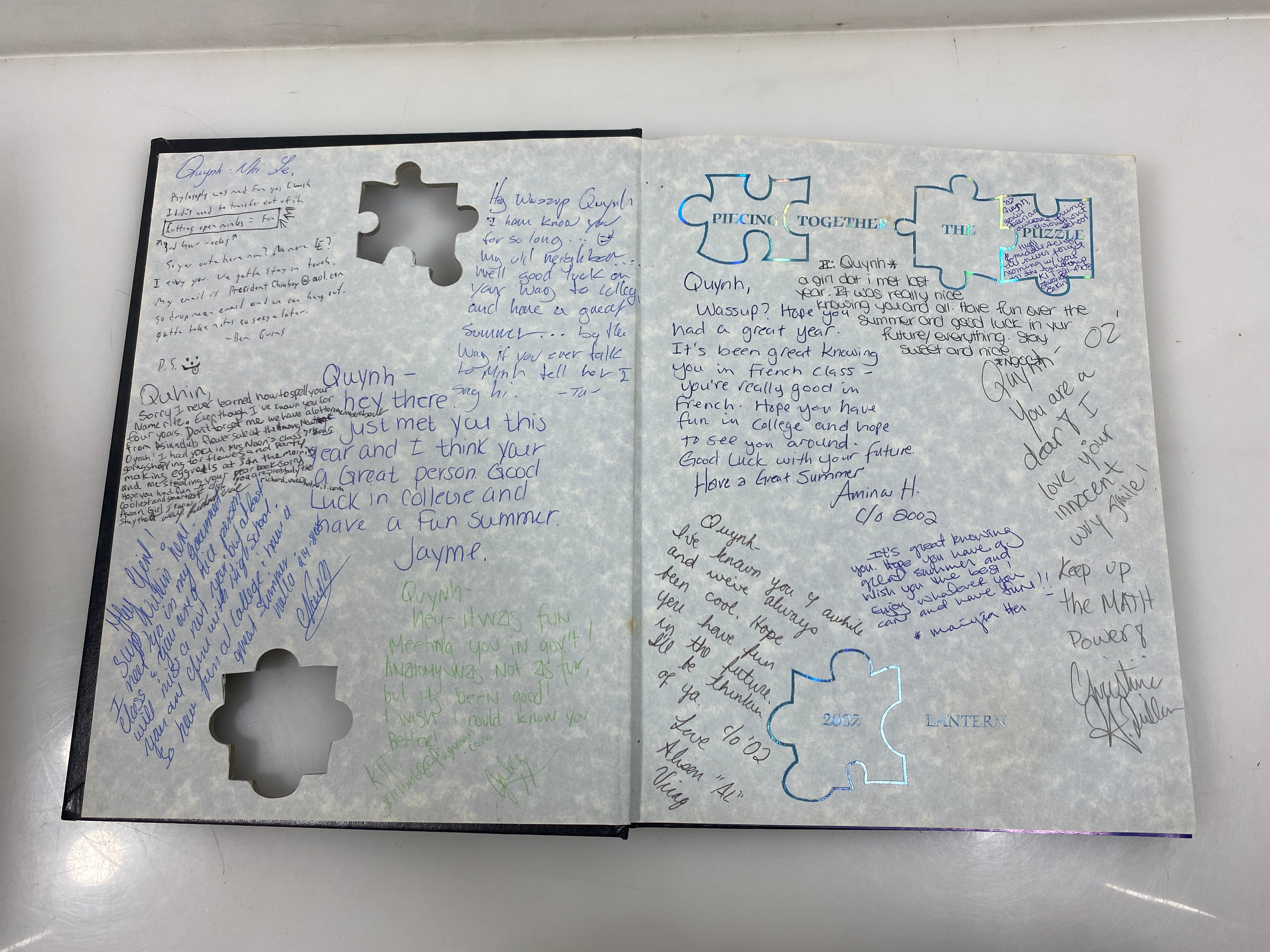 2002 "Lantern" Lansing Eastern High School Yearbook Lansing Michigan HC