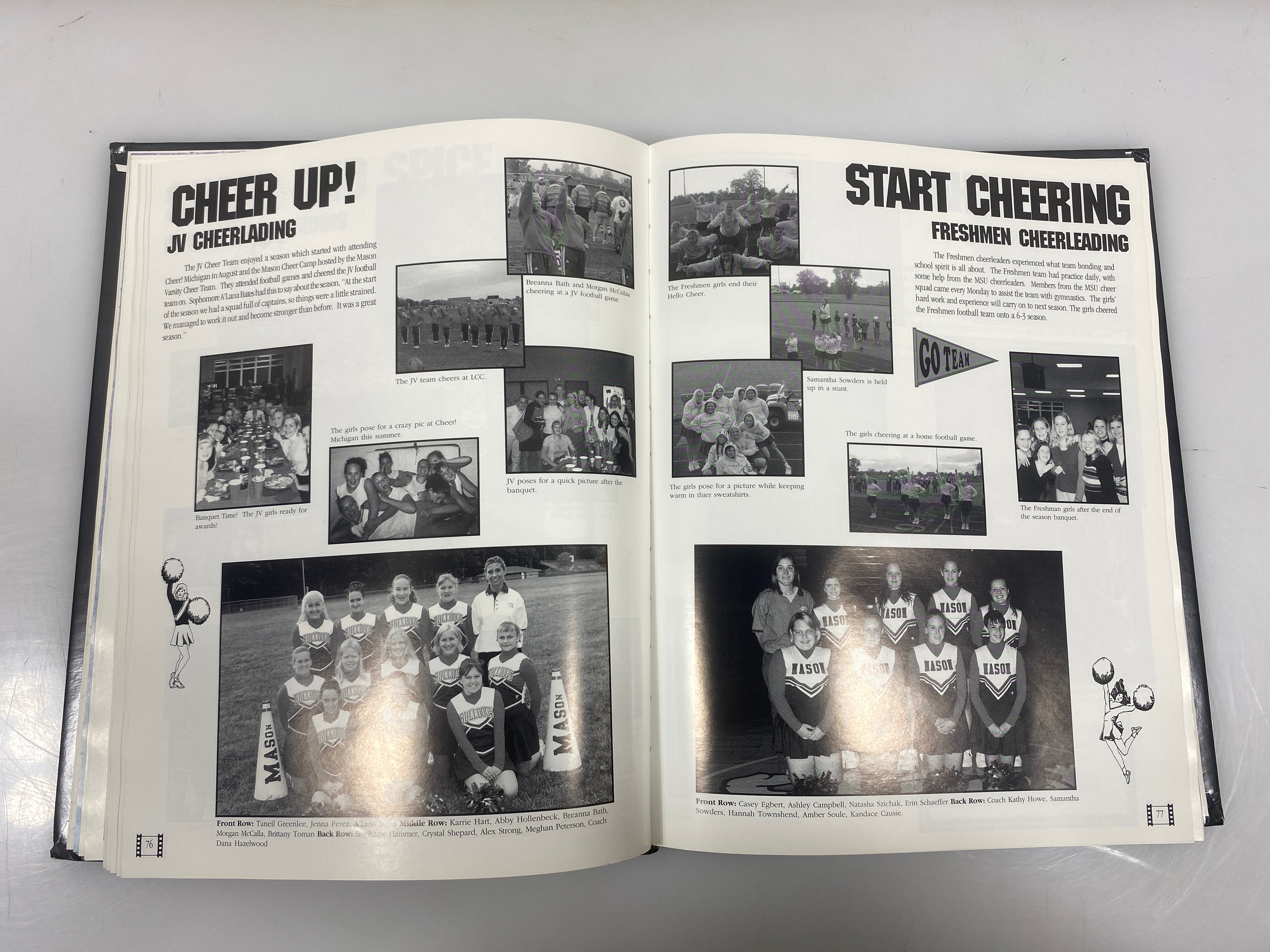 2002 Mason High School Yearbook "Anchora" Mason Michigan HC